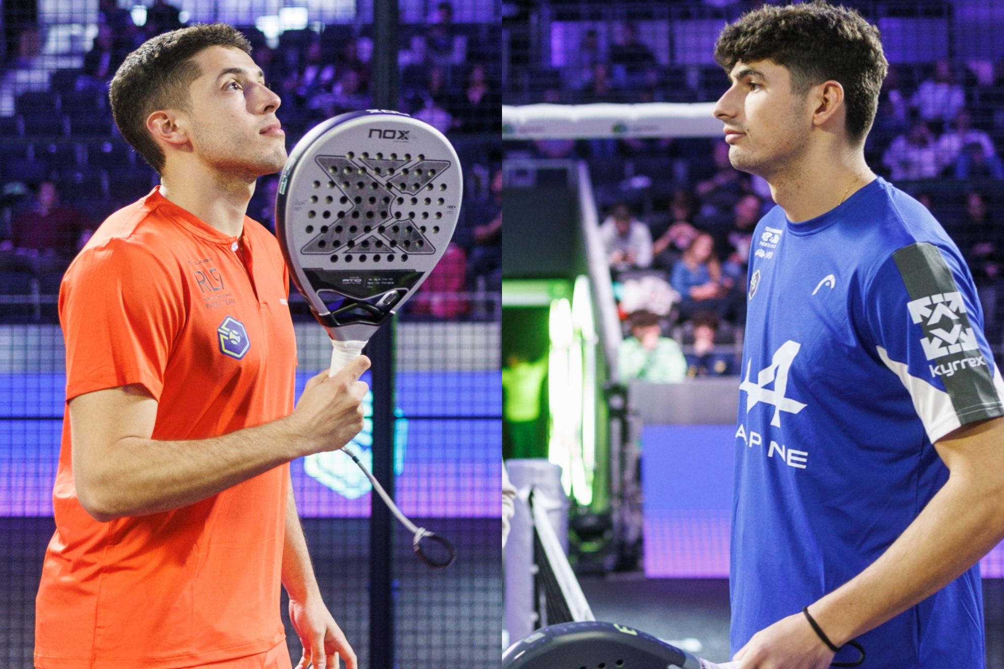 Tapia y Coello, en la Hexagon Cup de 2024. HEXAGON CUP