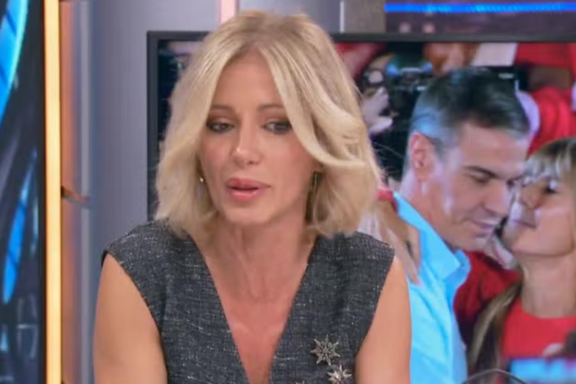 Susanna Griso, este miércoles, durante su visita a 'El Hormiguero'. 7YACCIÓN