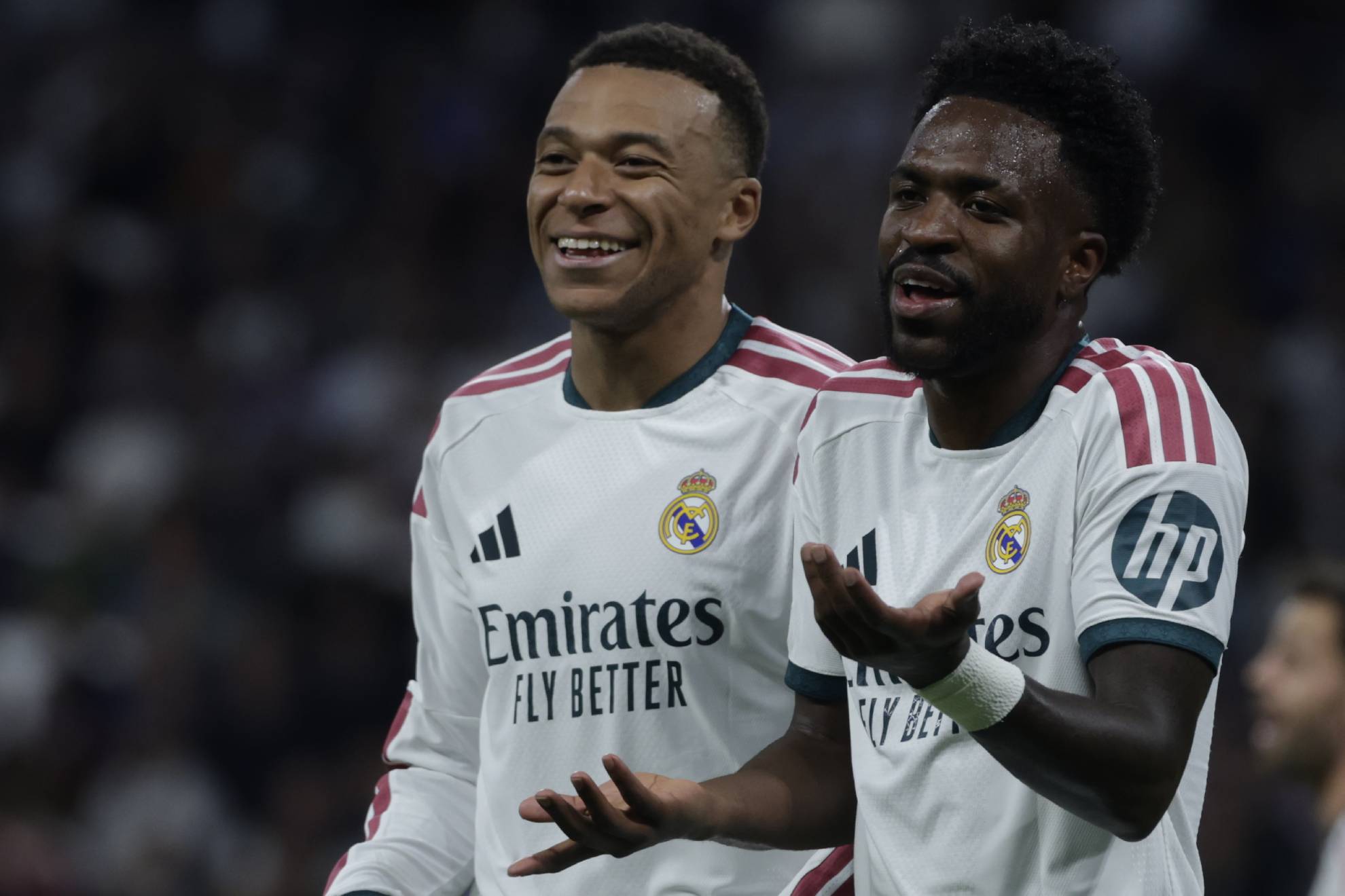 Mbappé: "Está bien que Vinícius esté triste porque quiere dar mucho al equipo" EFE