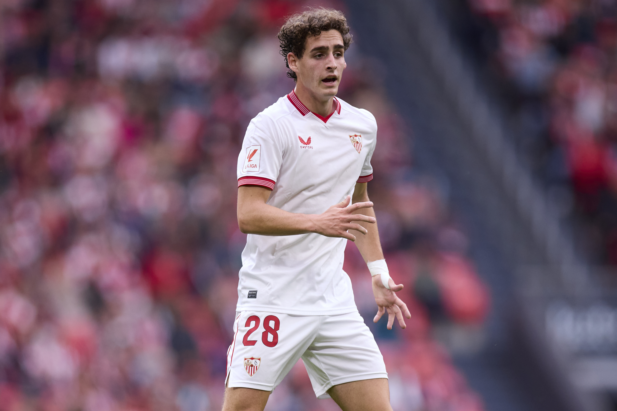 Manu Bueno, en un partido del Sevilla esta tempoarada RICARDO LARREINA