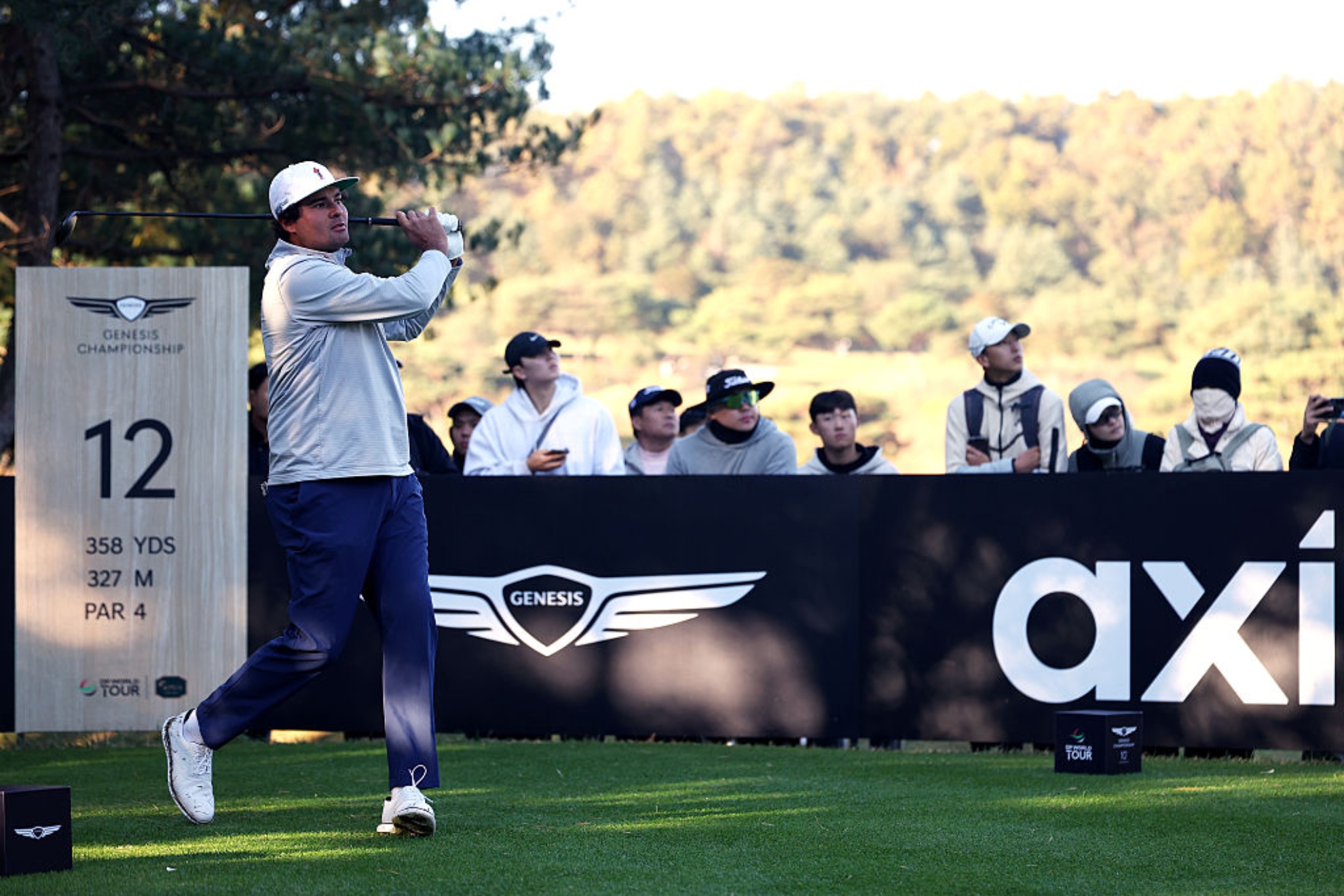 Eugenio López-Chacarra (26) en la primera ronda GETTY IMAGES