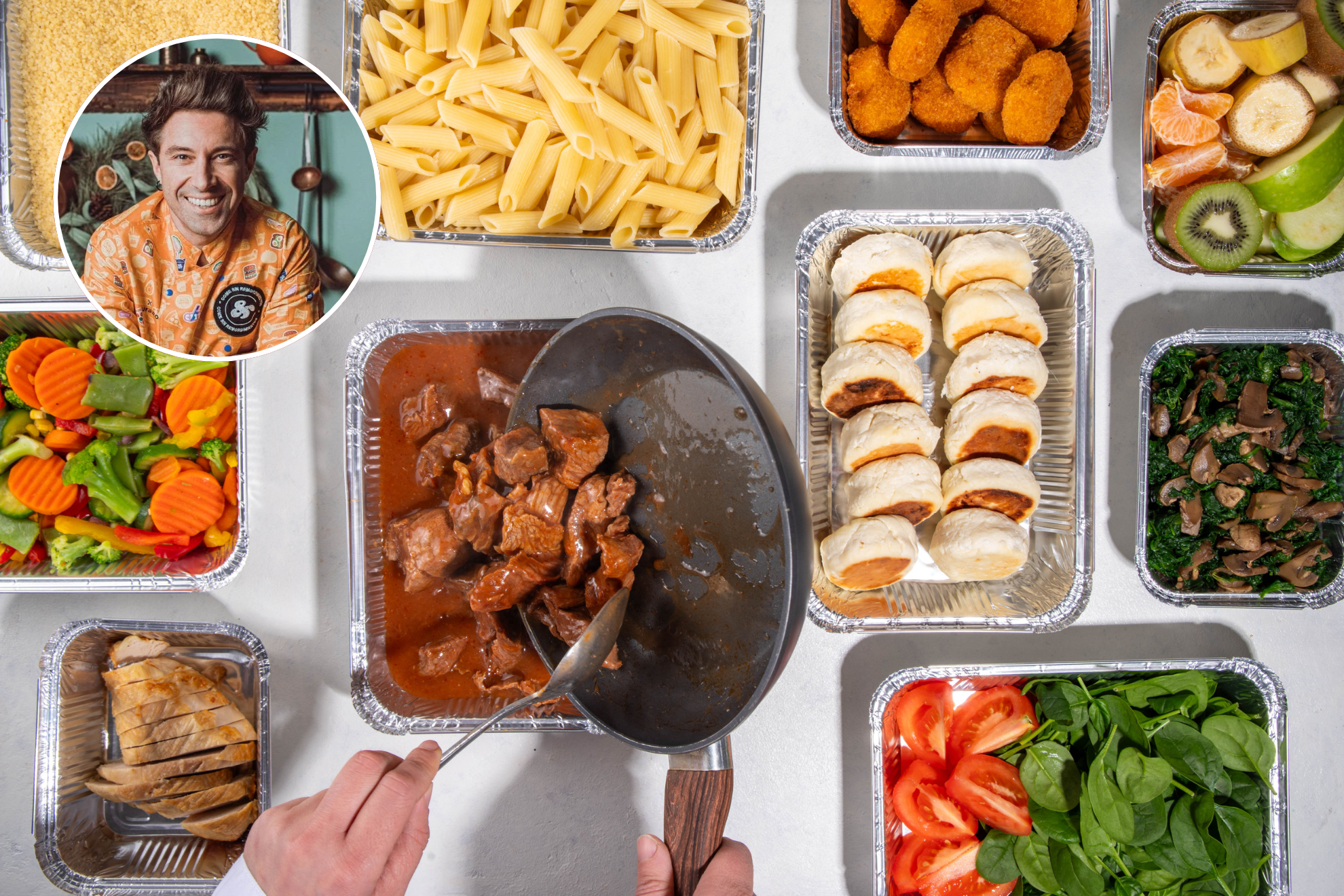 El chef Roberto Bosquet da las claves para realizar un menu semanal saludable