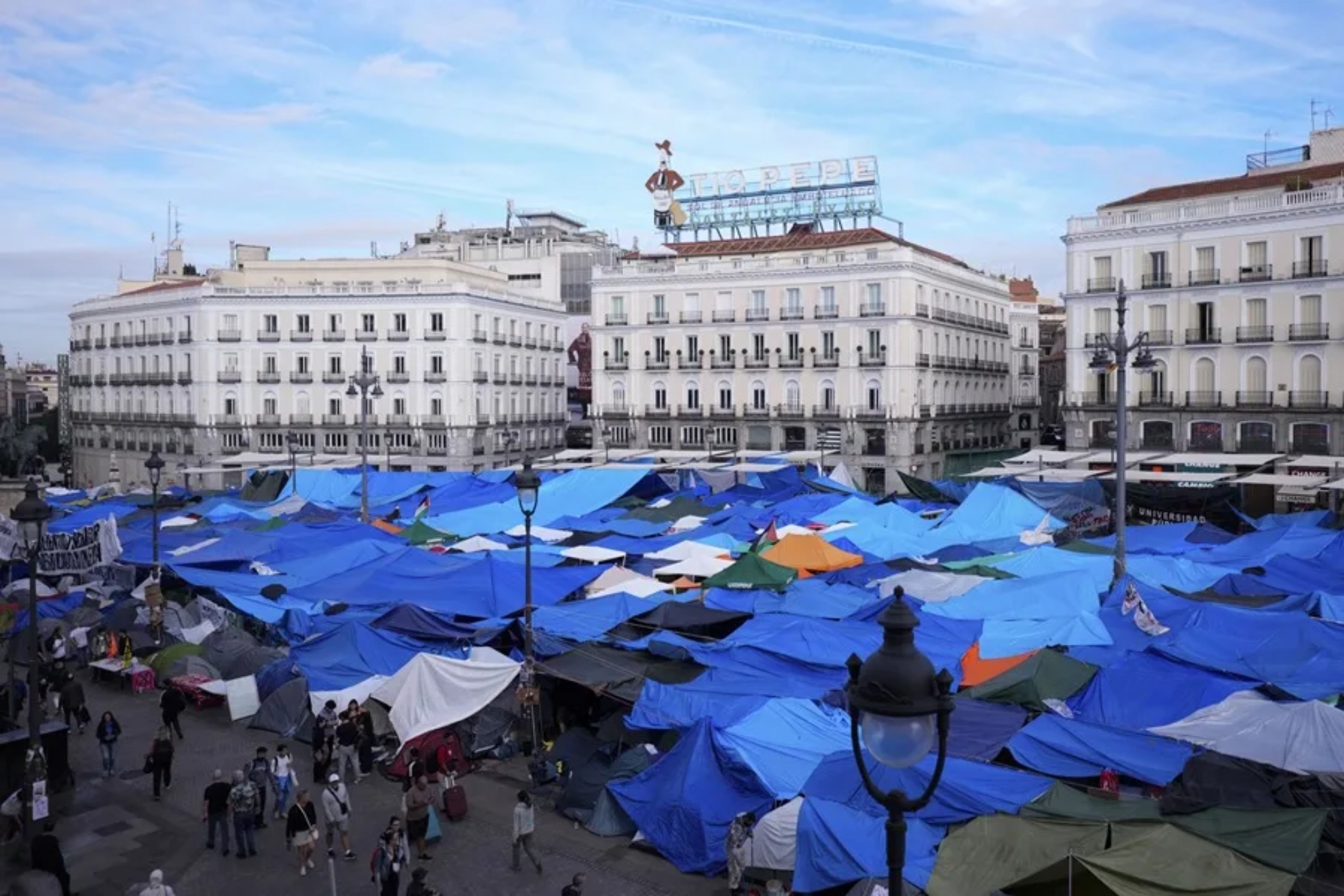 La Acampada de Sol. EFE