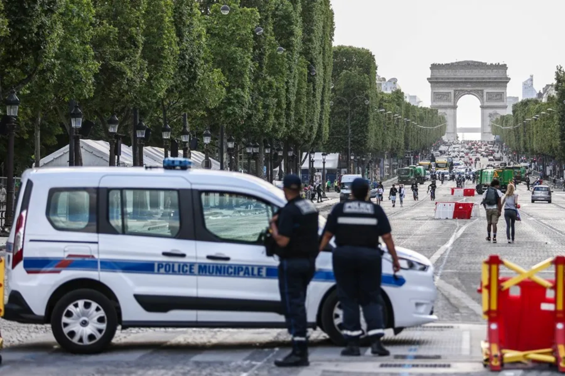 Policia en Francia. Imagen archivo EFE