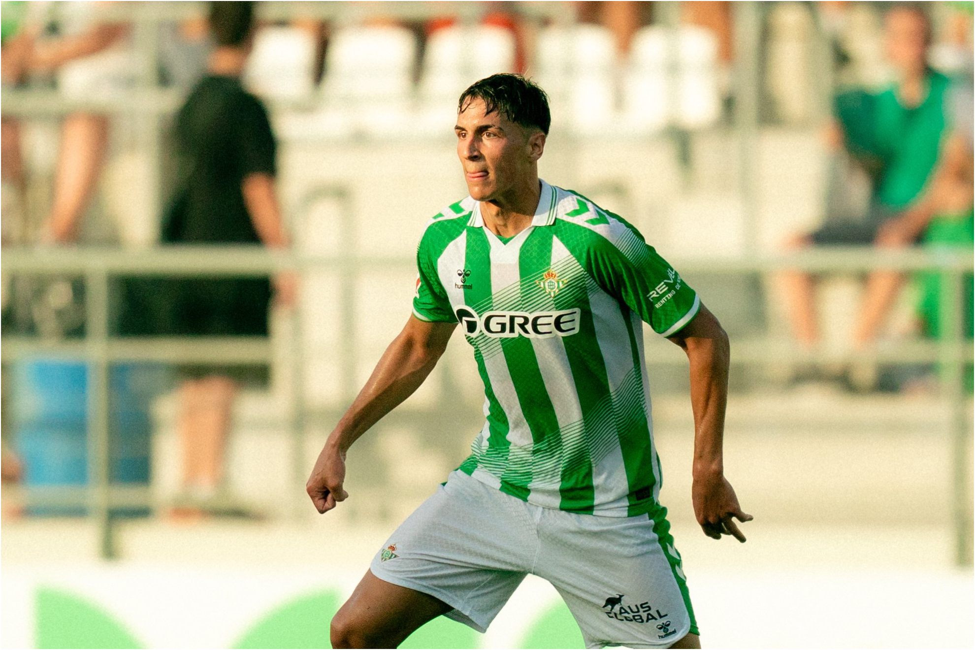 Facundo, con el Betis