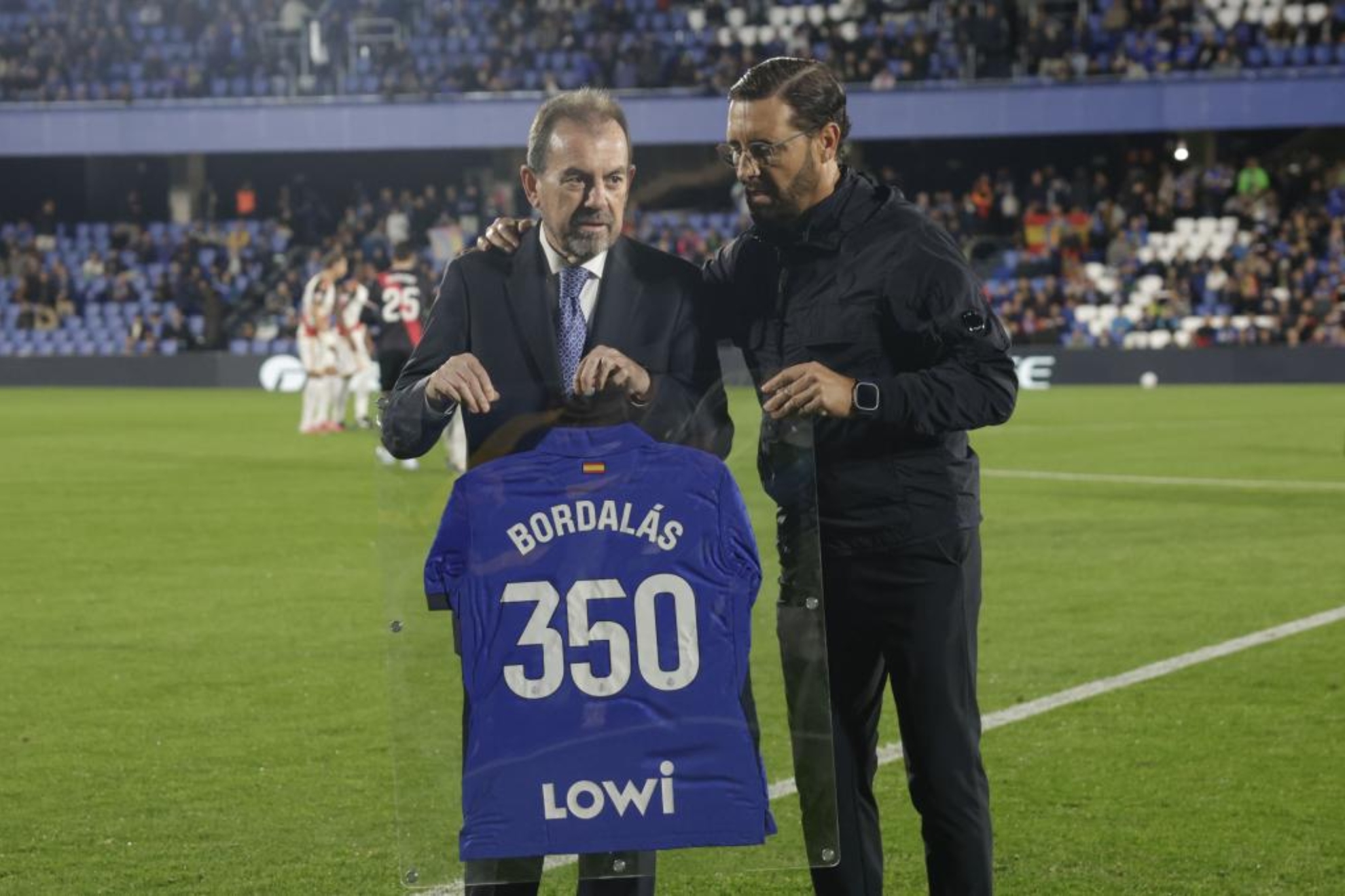 Torres y Bordalás en el Coliseum