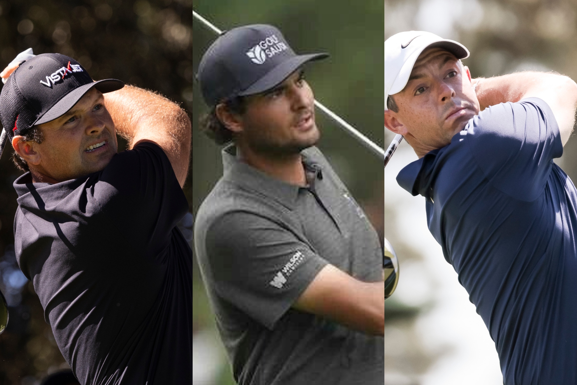 Reed, Chacarra y McIlroy. EFE y Open España
