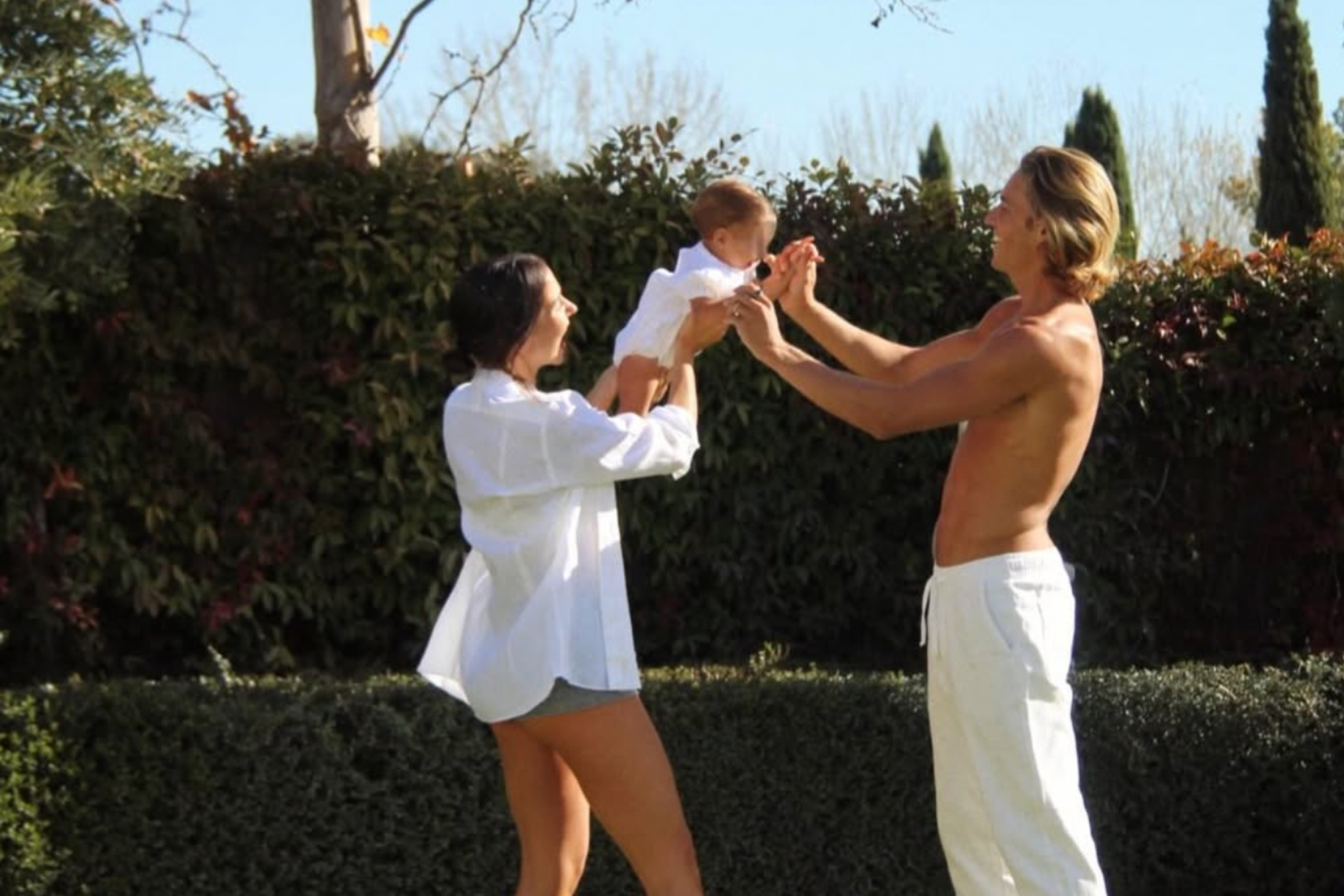 Paddy junto a hija y Marcos Llorente Instagram