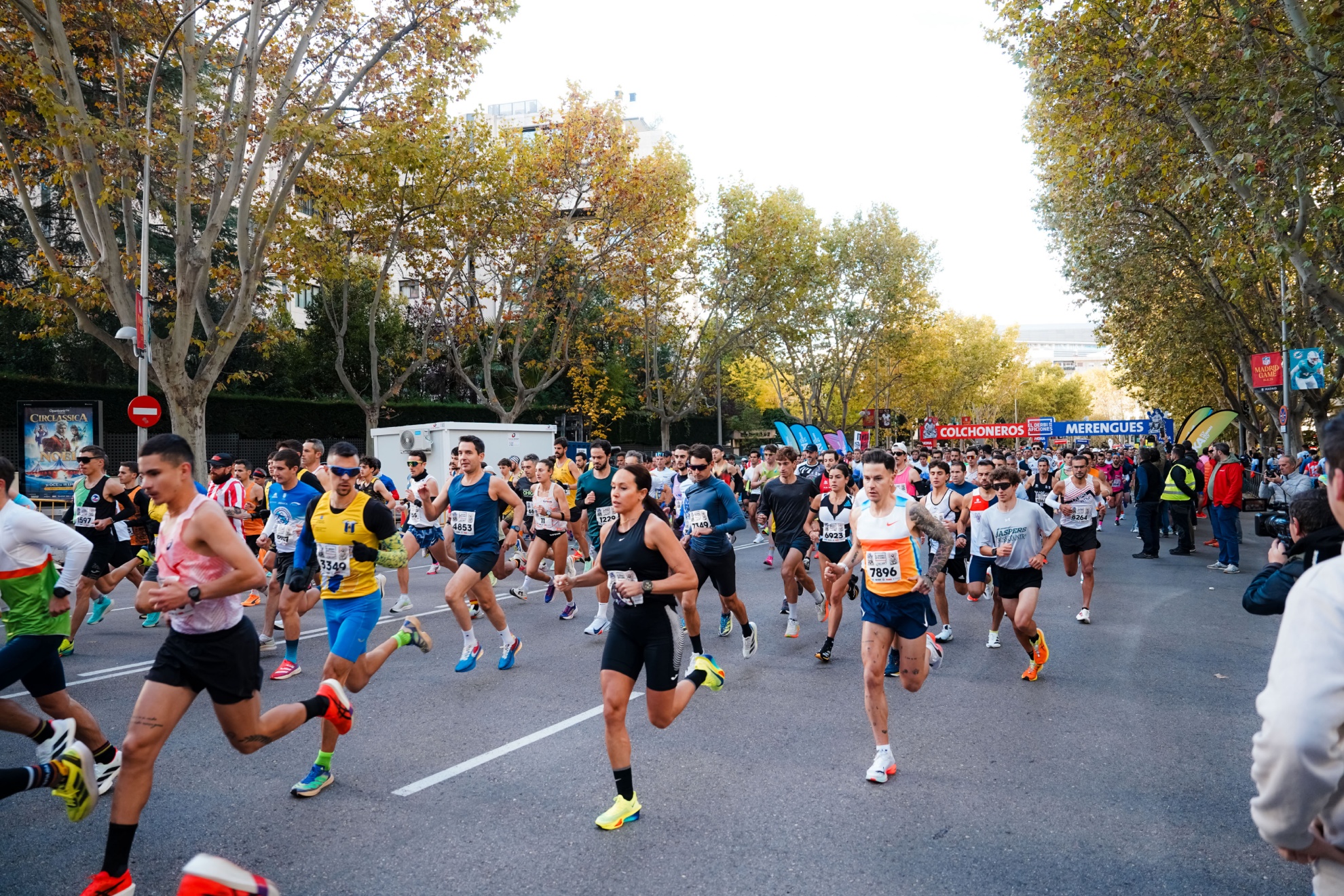 Un momento de la carrera del pasado año