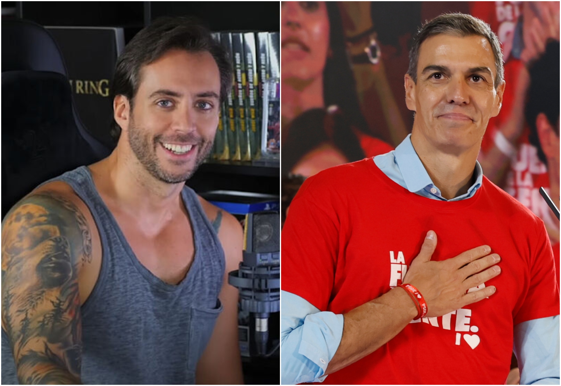 Pedro Sánchez acepta la invitación de Jordi Wild sobre la bocina: "Acuérdate de que mi lado bueno es el izquierdo"