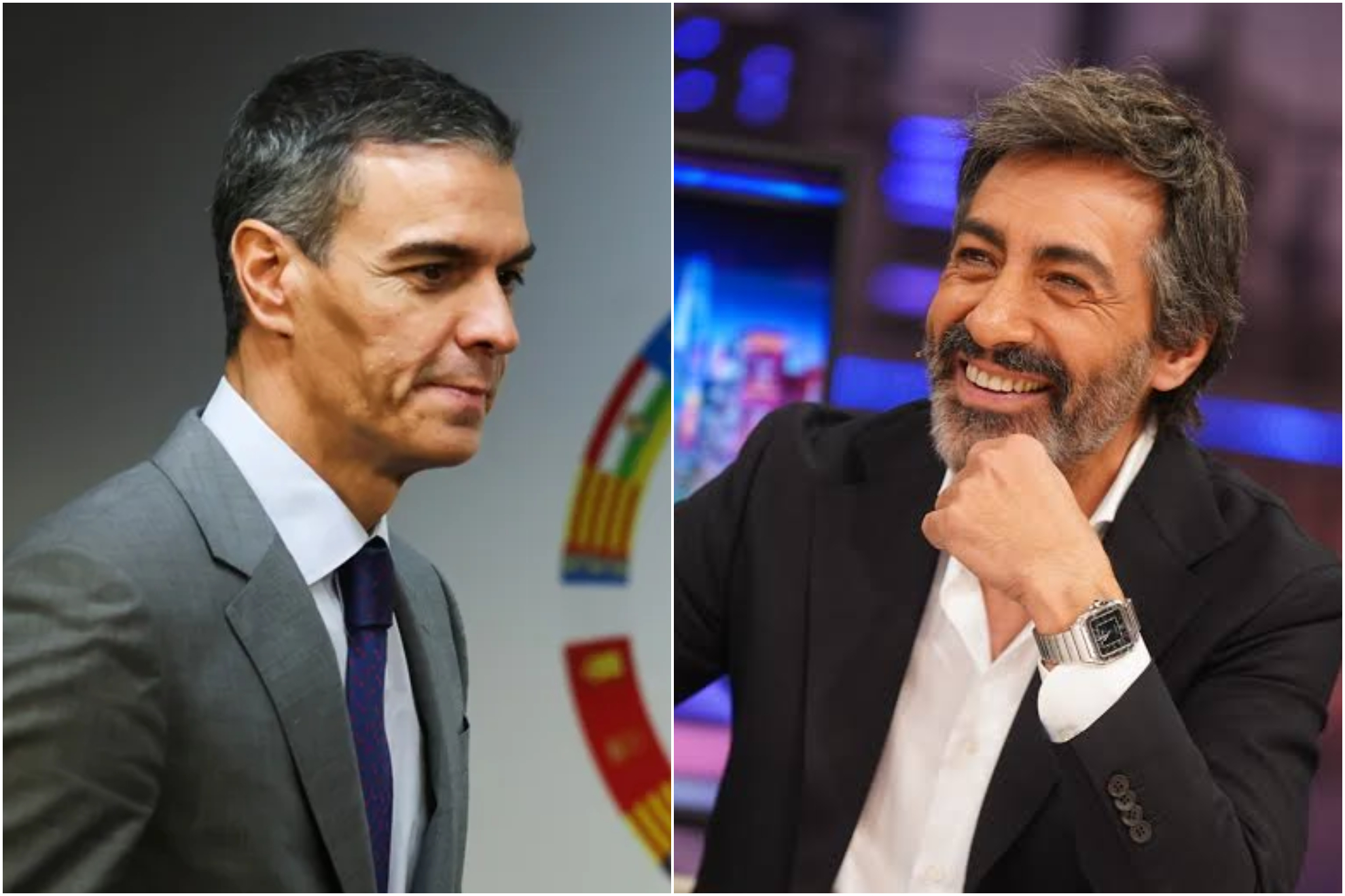 La reacción de Juan del Val al error de Pedro Sánchez al mencionar su nombre en 'La Revuelta'