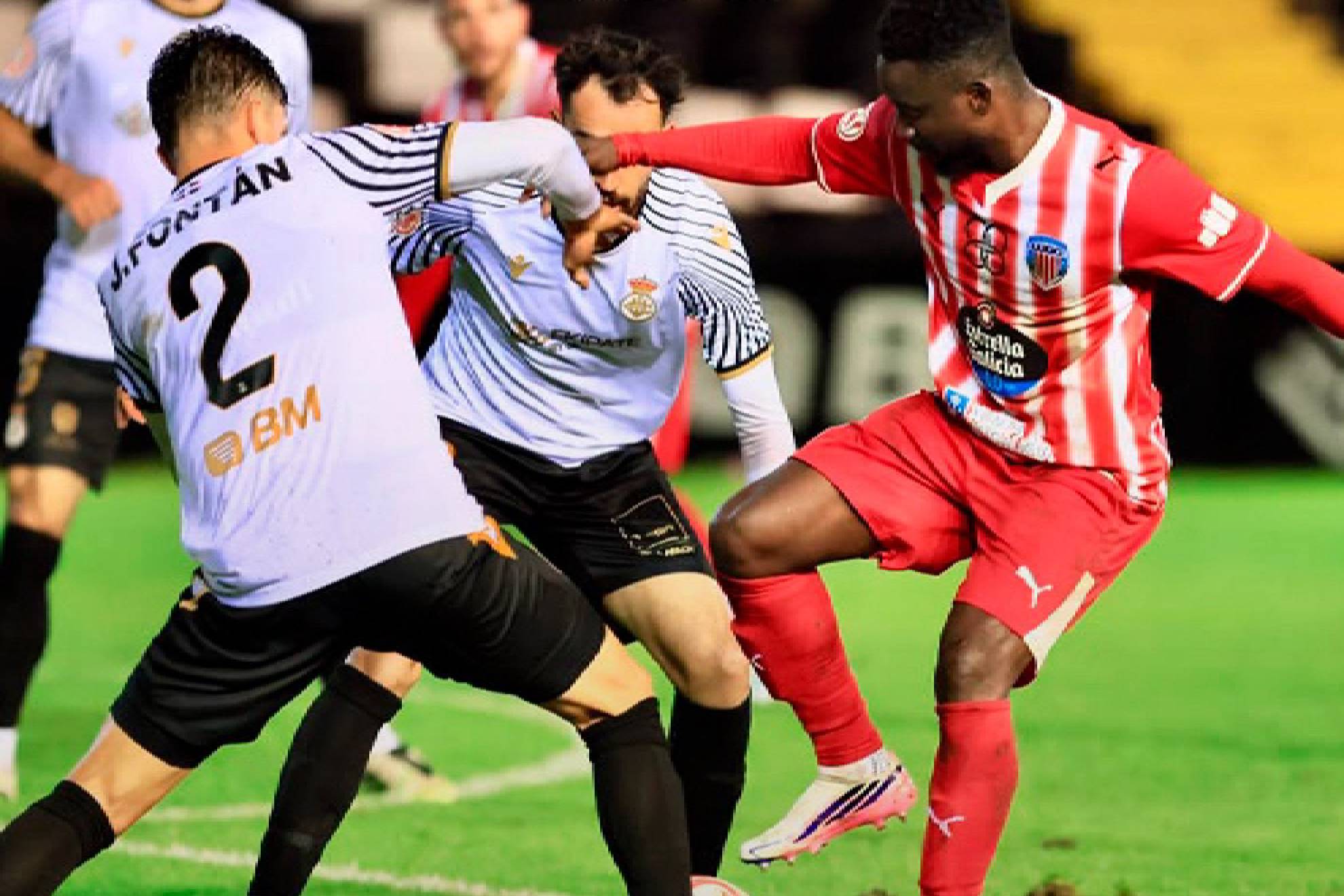 El Lugo no pudo superar la intensidad con la que se mostró el Real Unión