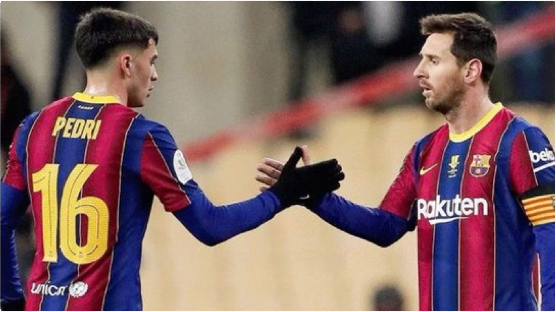Las palabras del jugador del FC Barcelona a Lionel Messi tras darse a conocer su premiación de Princesa de Asturias. Simplemente reconocimiento y admiración.