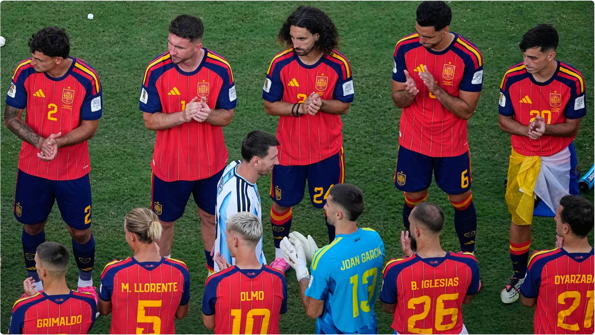 Las palabras de Pau Cubarsí al ser preguntado sobre que pasa por su cabeza cuando se nombra a Messi. 
