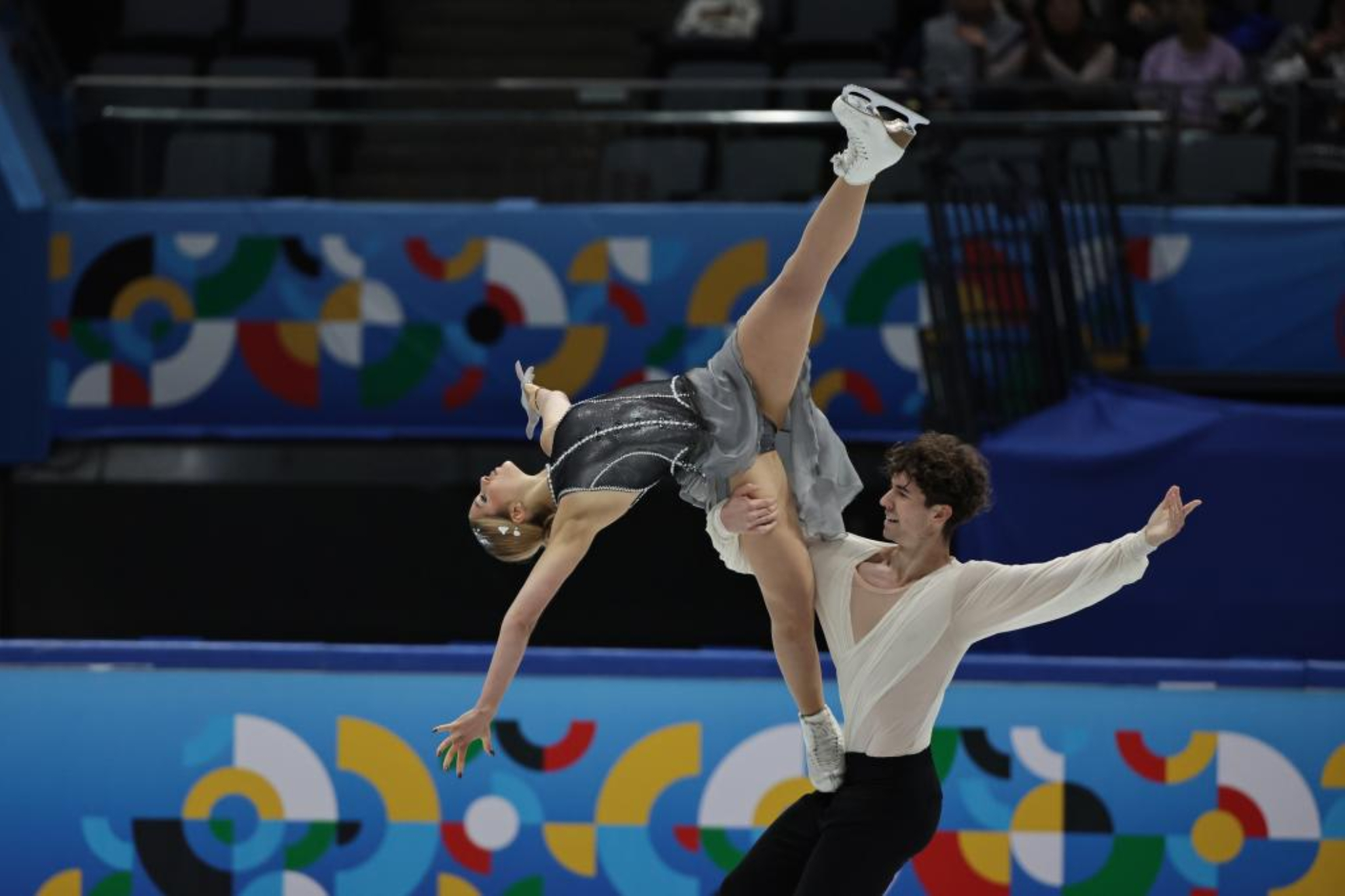 Sofía Val y Asaf Kazimov. EFE