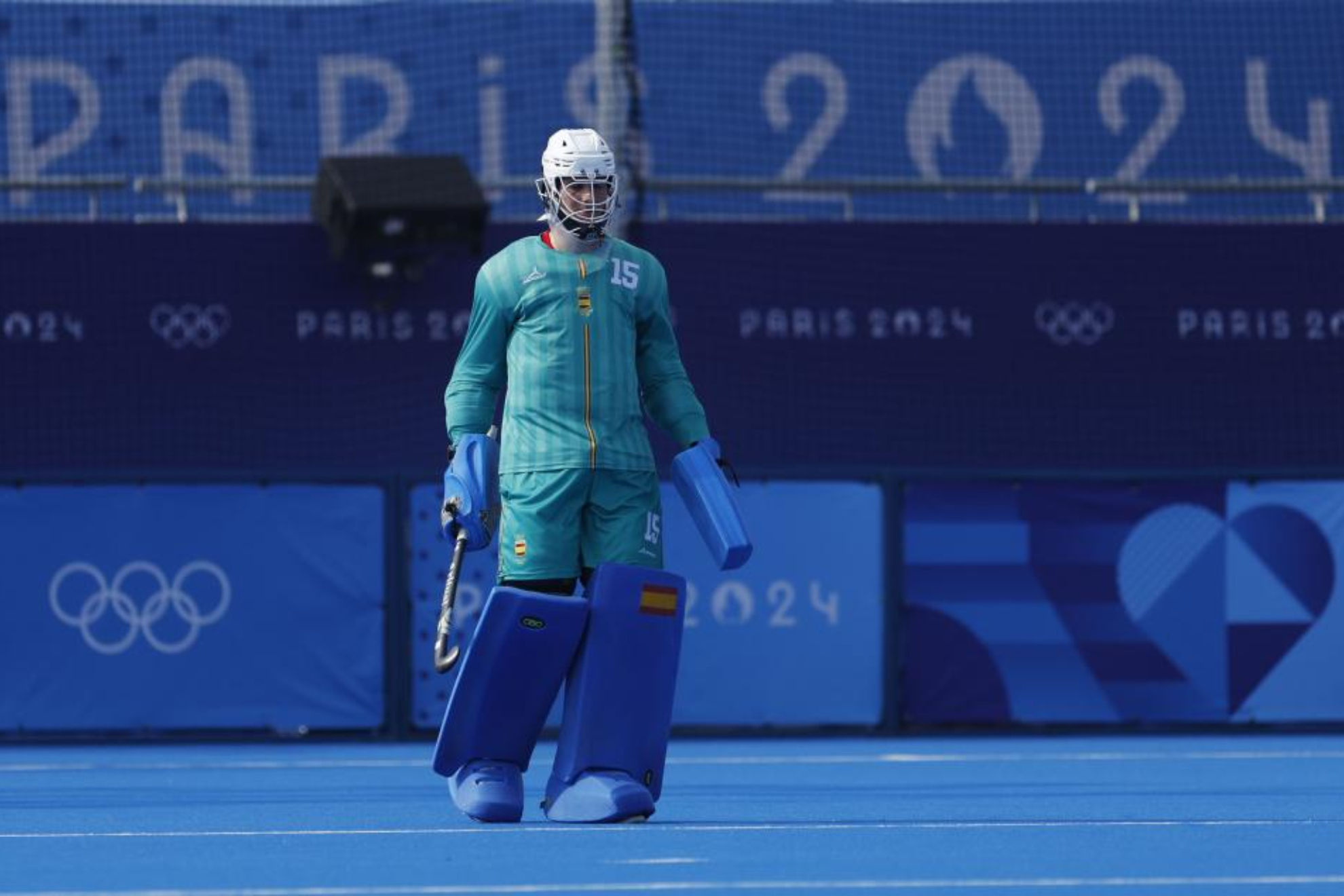 Luis Calzado, en los Juegos de París 2024. Ramón Navarro