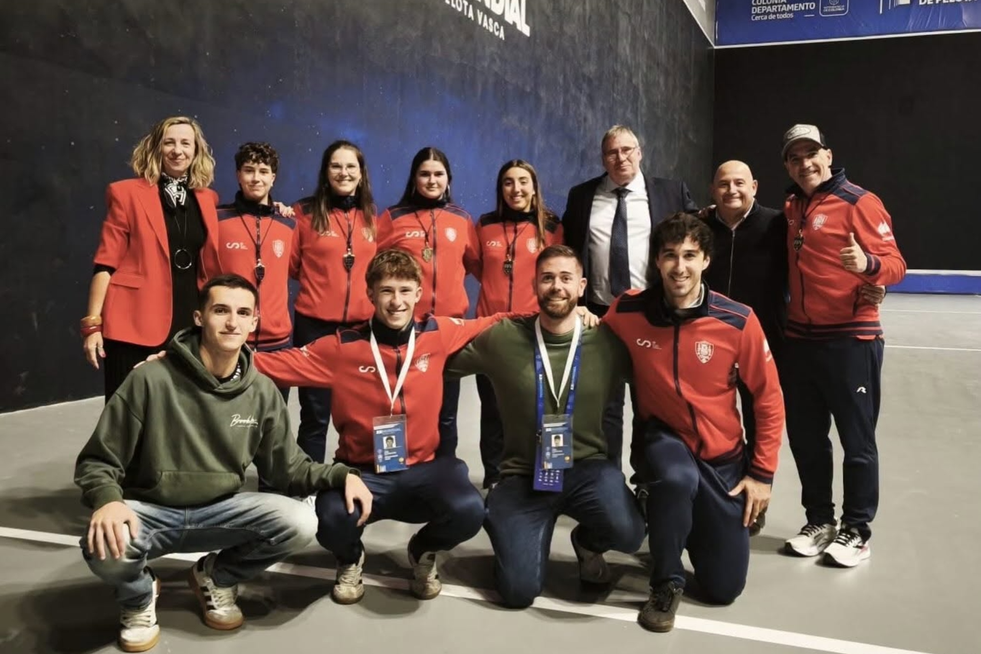 La selección femenina de cesta consiguió uno de los oros españoles F.E. Pelota