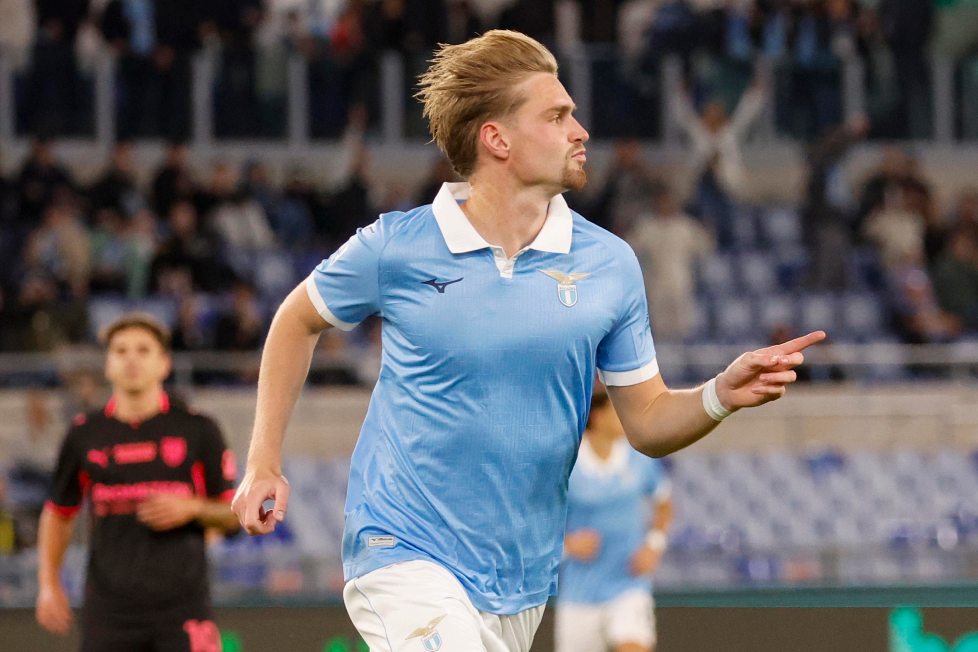 Taylor anota para la Lazio. EFE.
