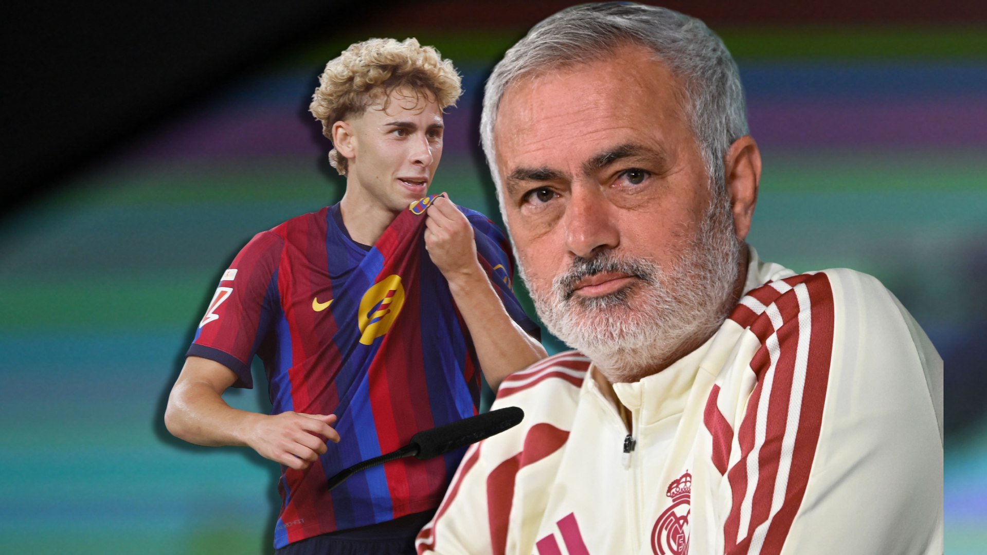El entrenador respondió a las palabras del futbolista del Barcelona, Fermín, que aseguró que ya le cansa el discurso arbitral del Madrid.