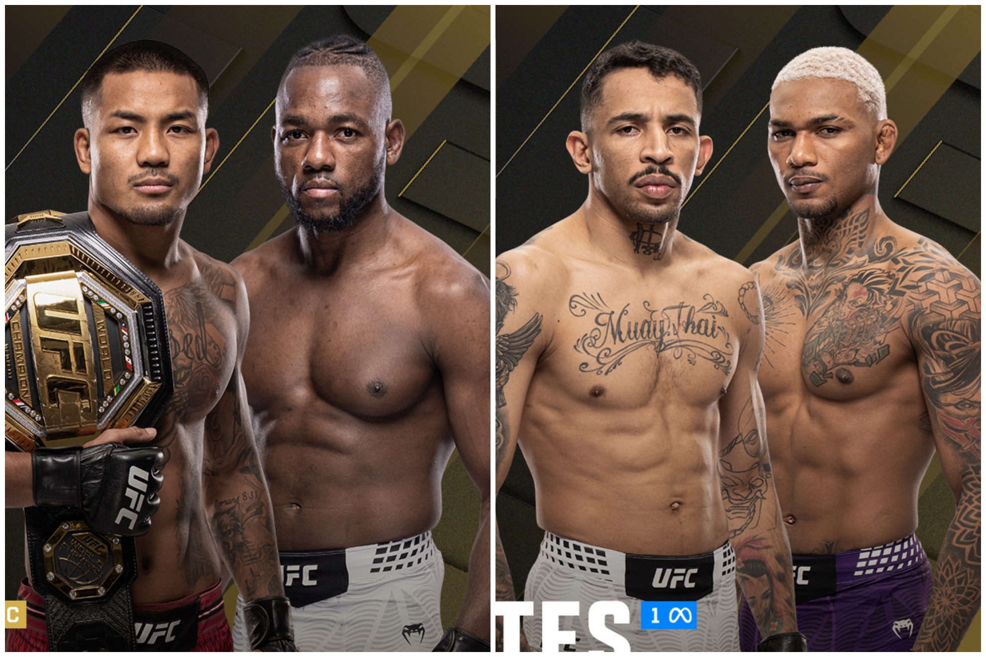 Peleas anunciadas para UFC 336 en Toronto. UFC.