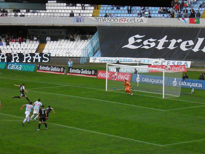 El gol de Abengózar en Balaídos.