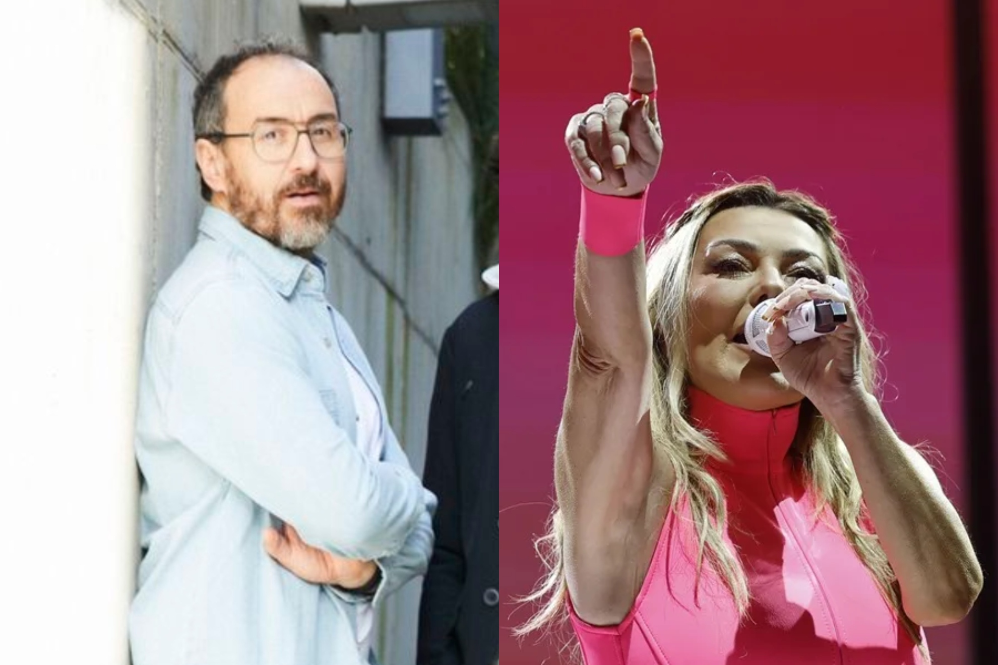 Xabi San Martín y Amaia Montero.