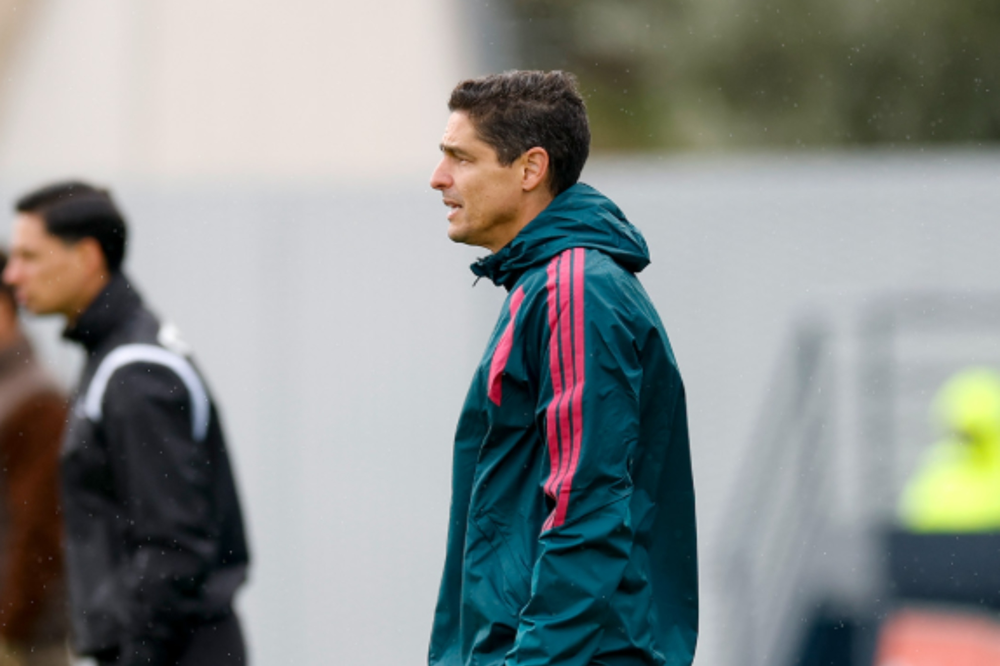 López de Lerma, técnico del Castilla, durante un partido. REALMADRID.COM
