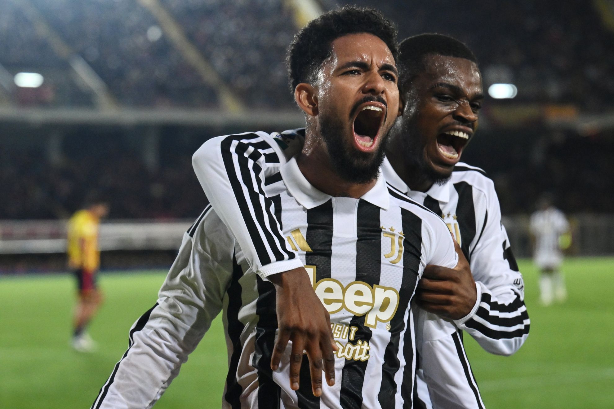 Douglas Luíz celebra su gol contra el Lecce @juventusfc