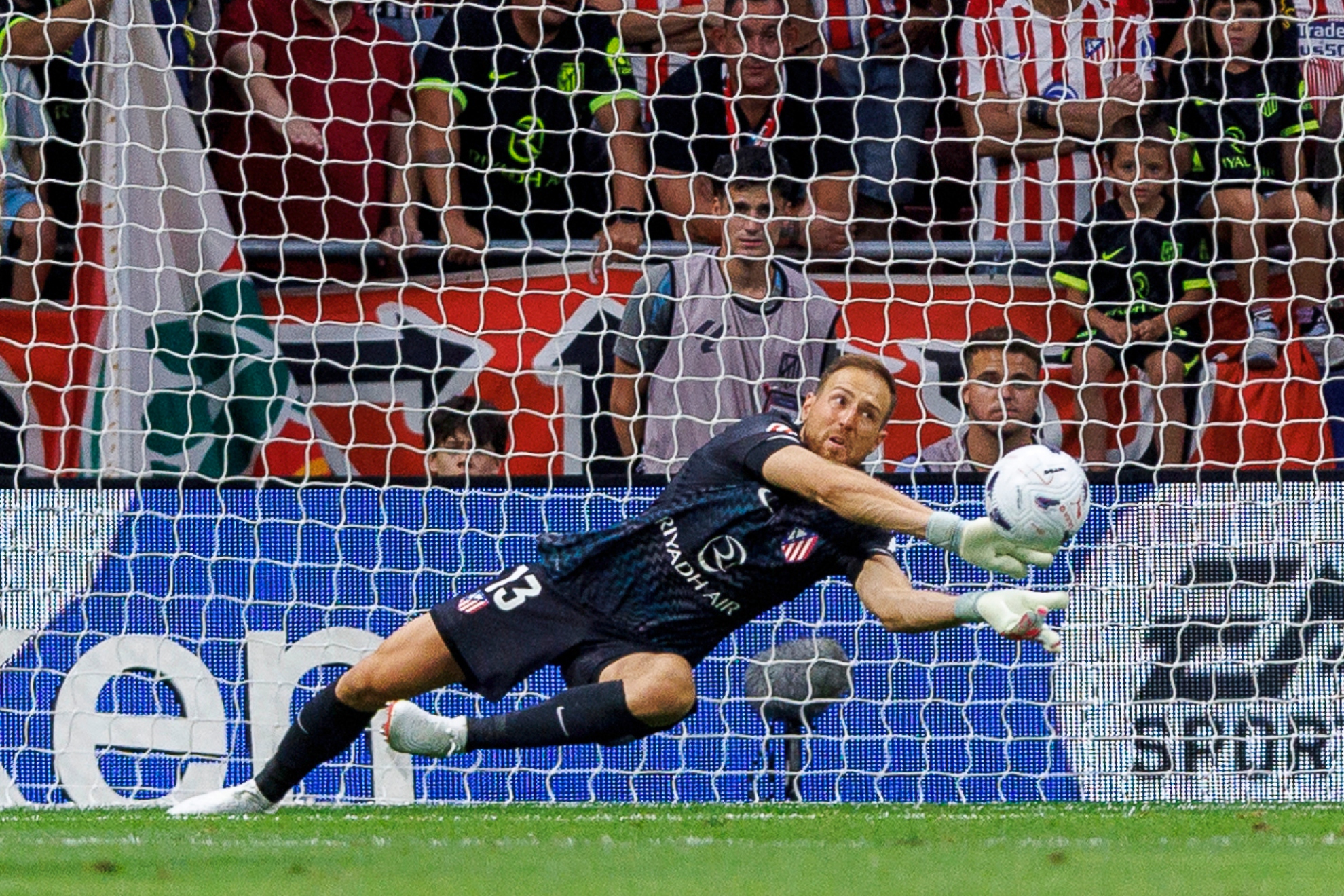 Oblak, durante un partido de esta temporada.