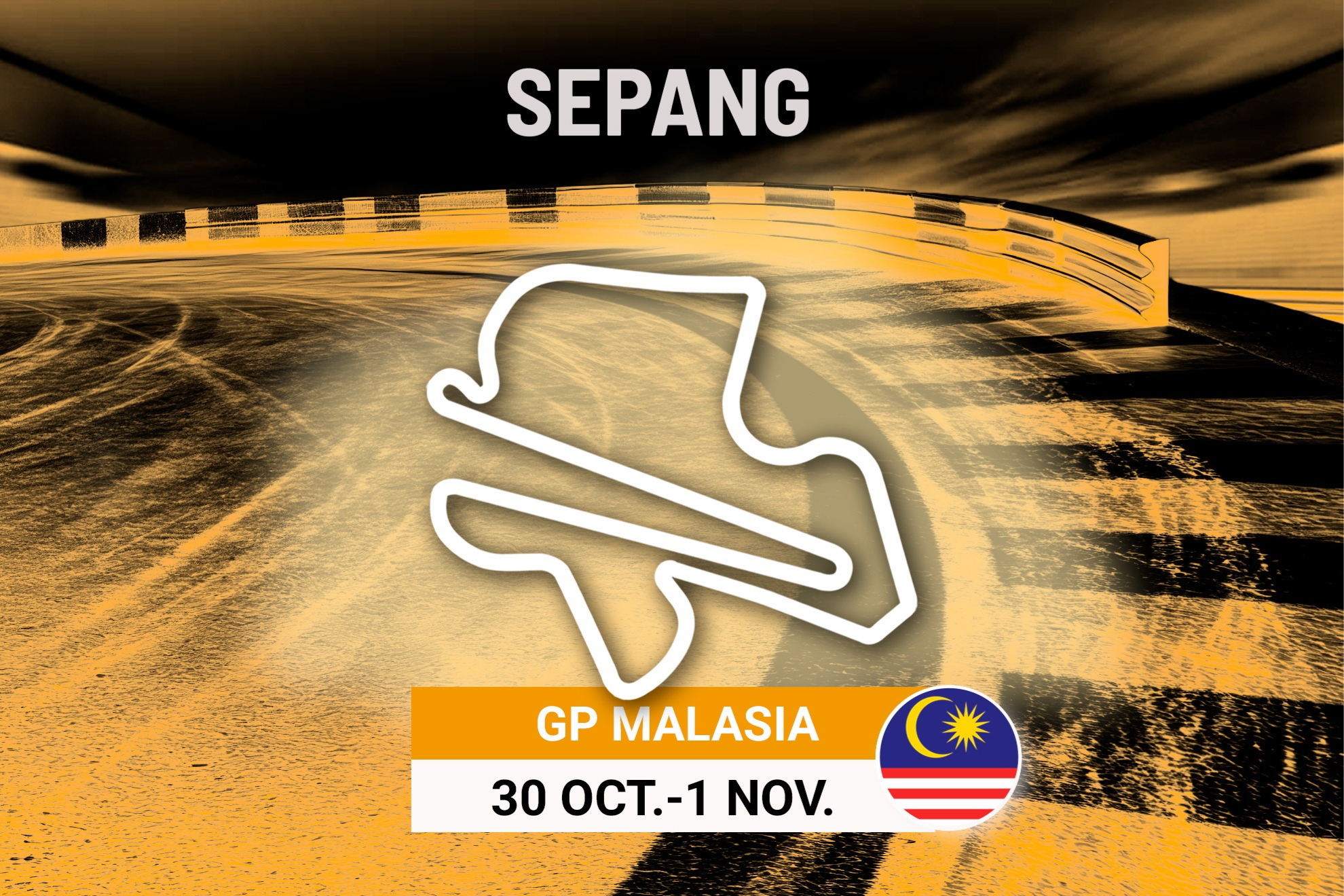 GP de Malasia en Sepang.