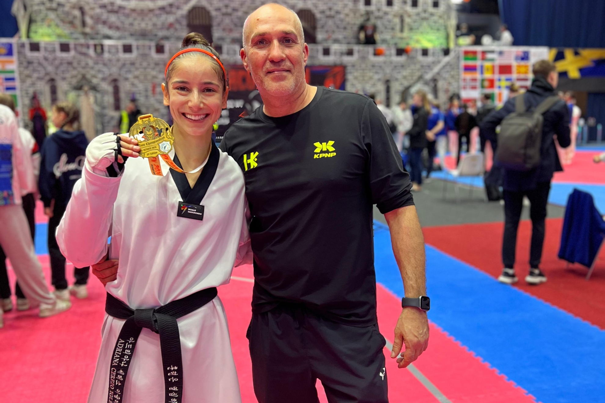 Adriana Cerezo y Jesús Ramal