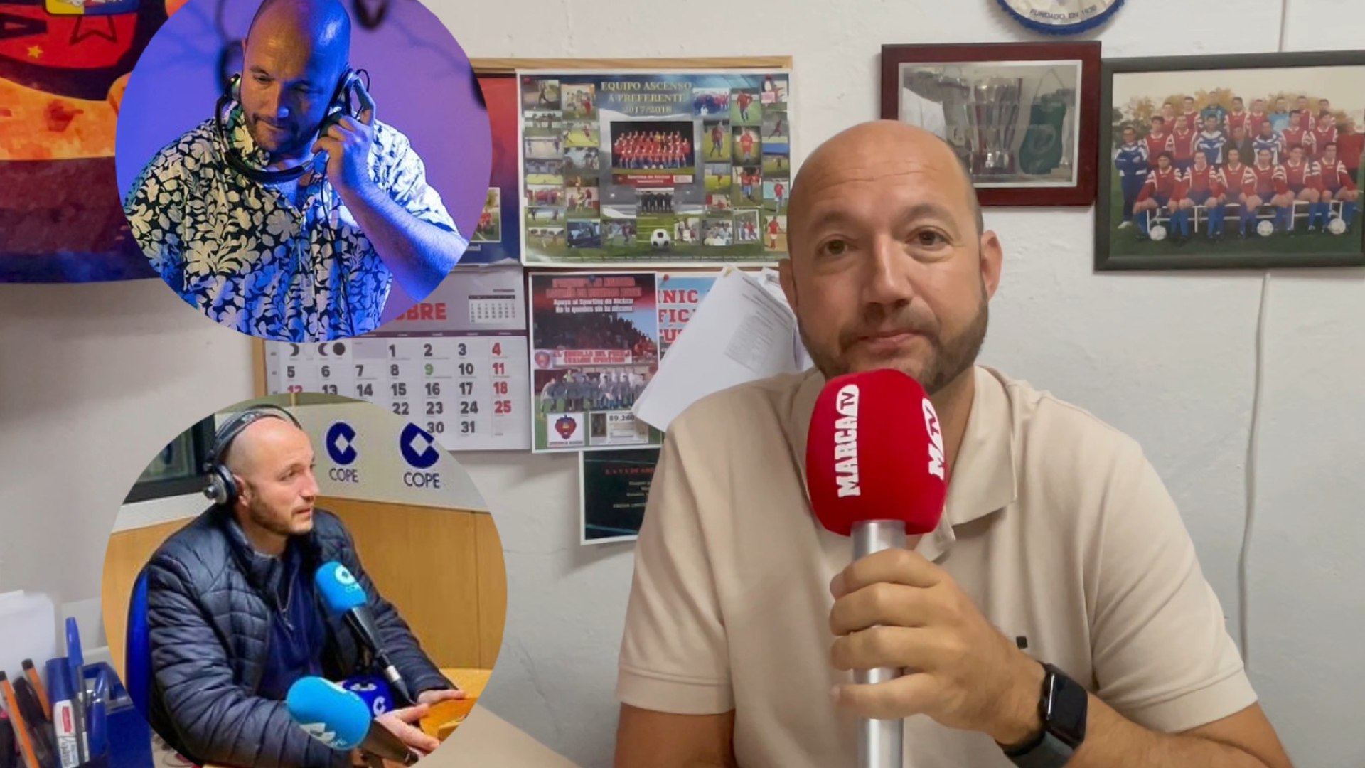 Jesús Villajos, máximo mandatario del equipo manchego de Preferente, analiza con MARCA la eliminatoria ante el equipo blanquiazul