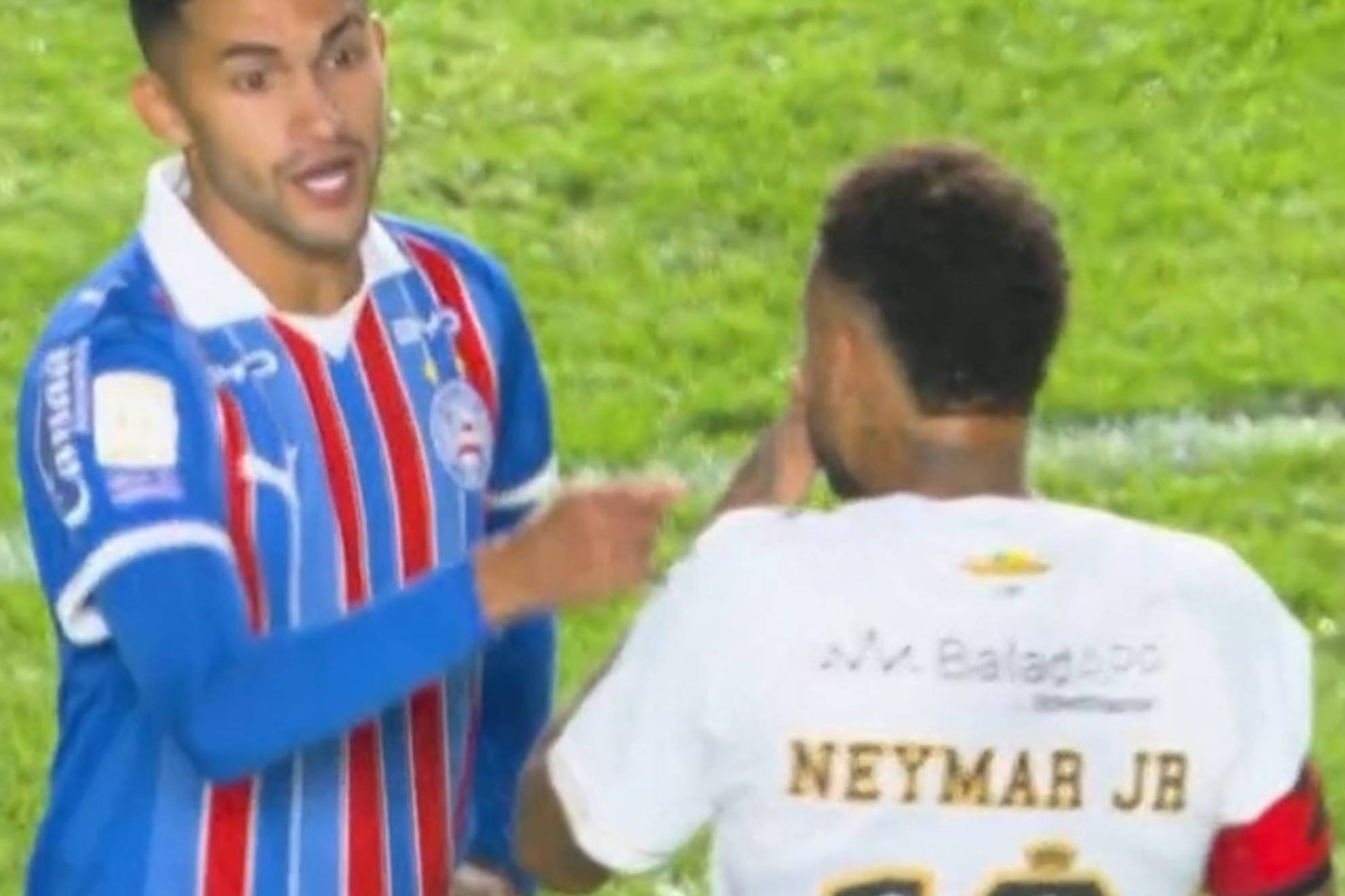 Pillan los insultos y amenazas de Neymar en su expulsión por la 'Ley Vinicius'