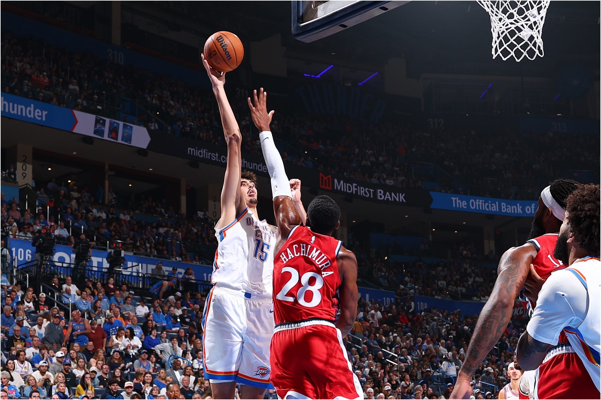 Aday Mara, ante los Clippers. NBA Spain