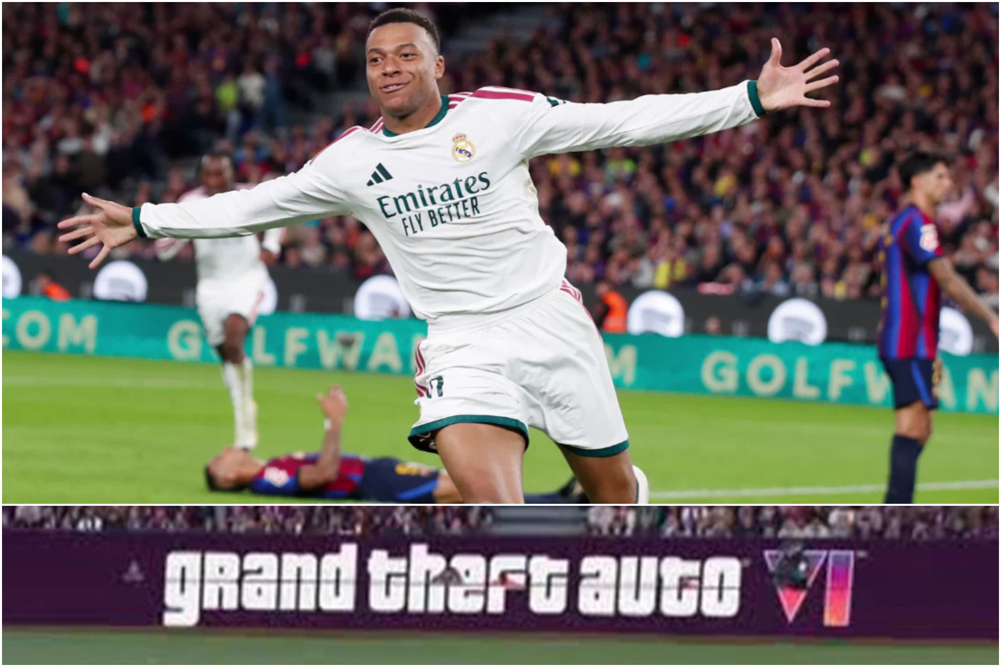 Mbappé, el 'rey' de un Clásico que no se perdió el GTA 6