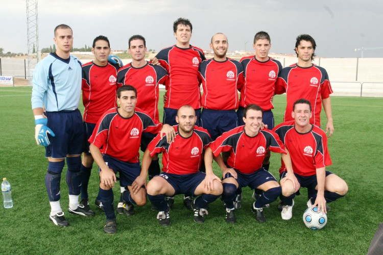 Once del Gimnástico de Alcázar en 2010