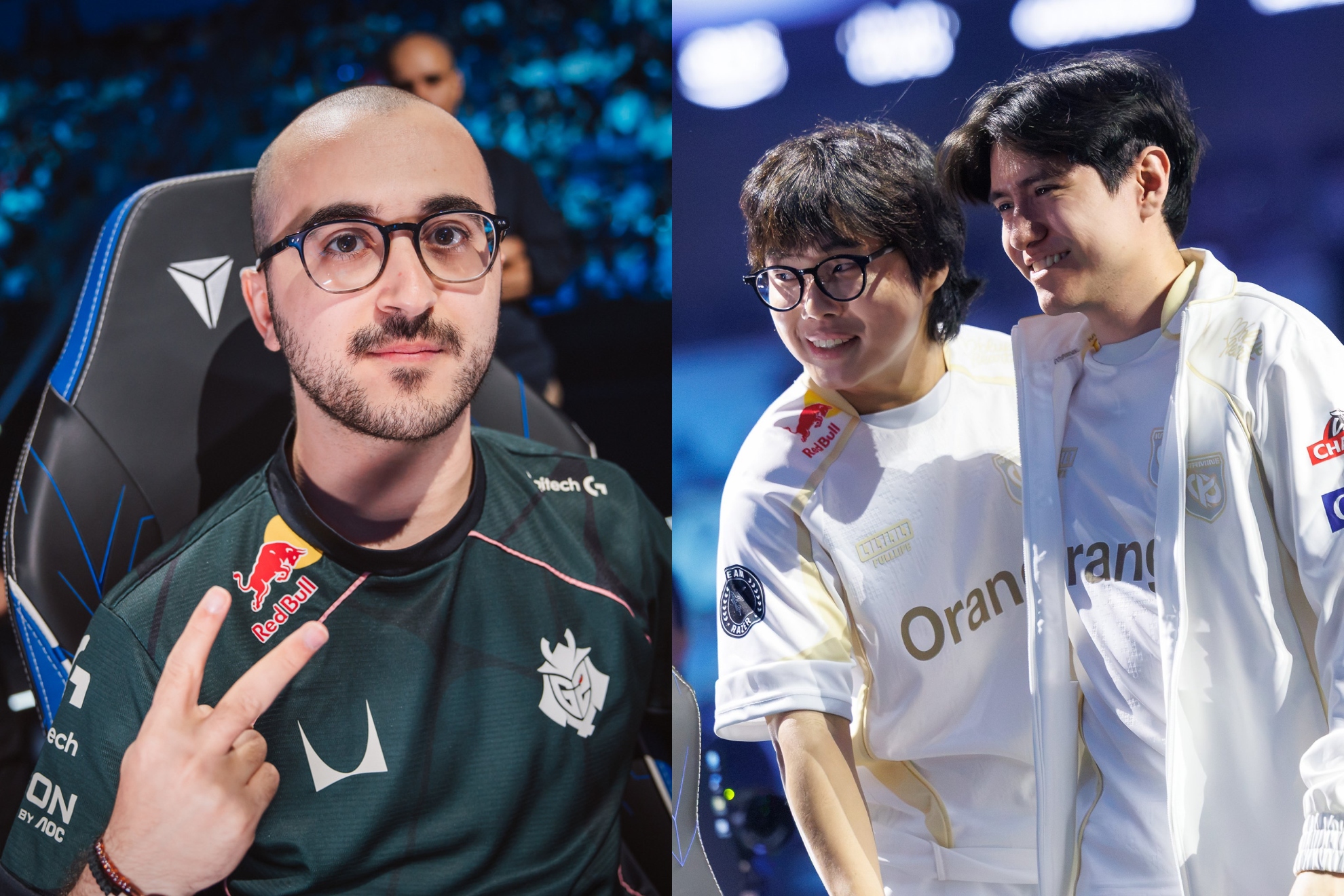 Skewmond y parte del equipo de Karmine Corp en los Worlds MARCA GAMING