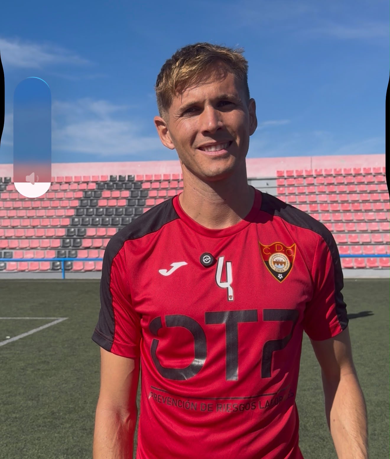 Edu Luna, capitán del CD Cieza.