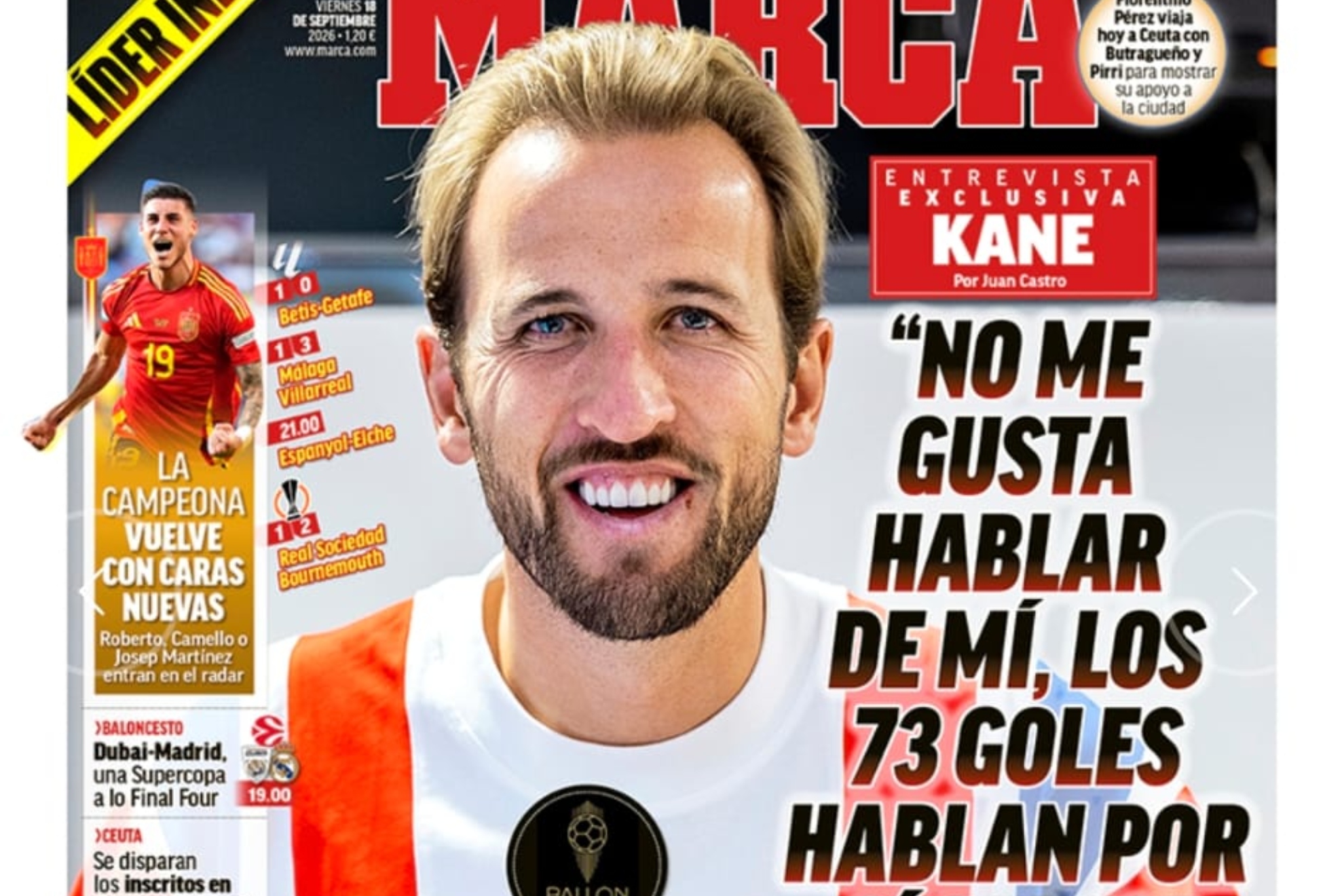 La portada de Kane.