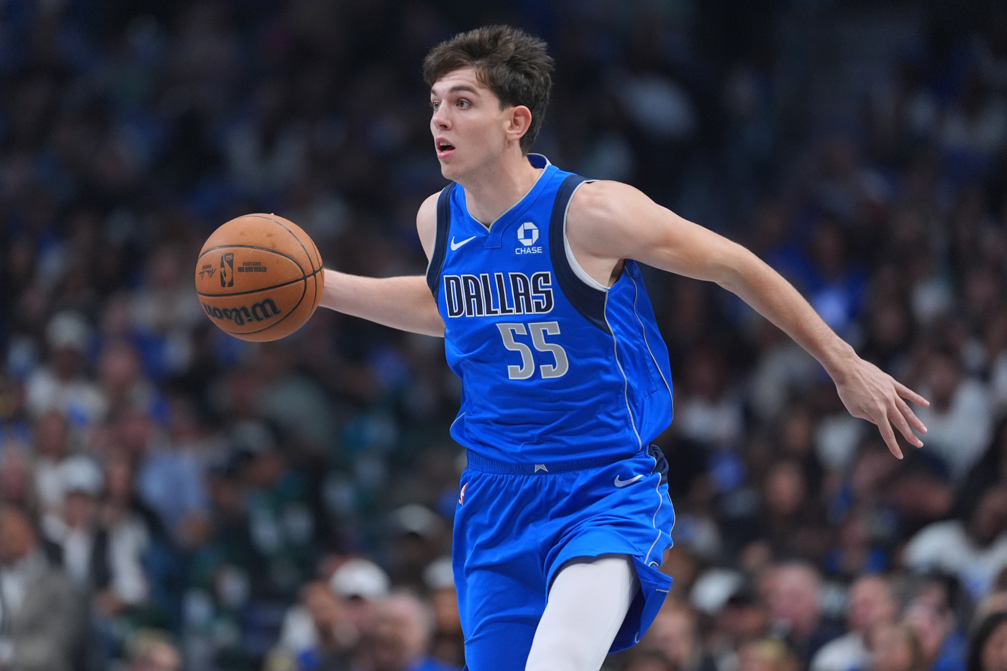 De Larrea, durante un partido con los Mavericks. EFE