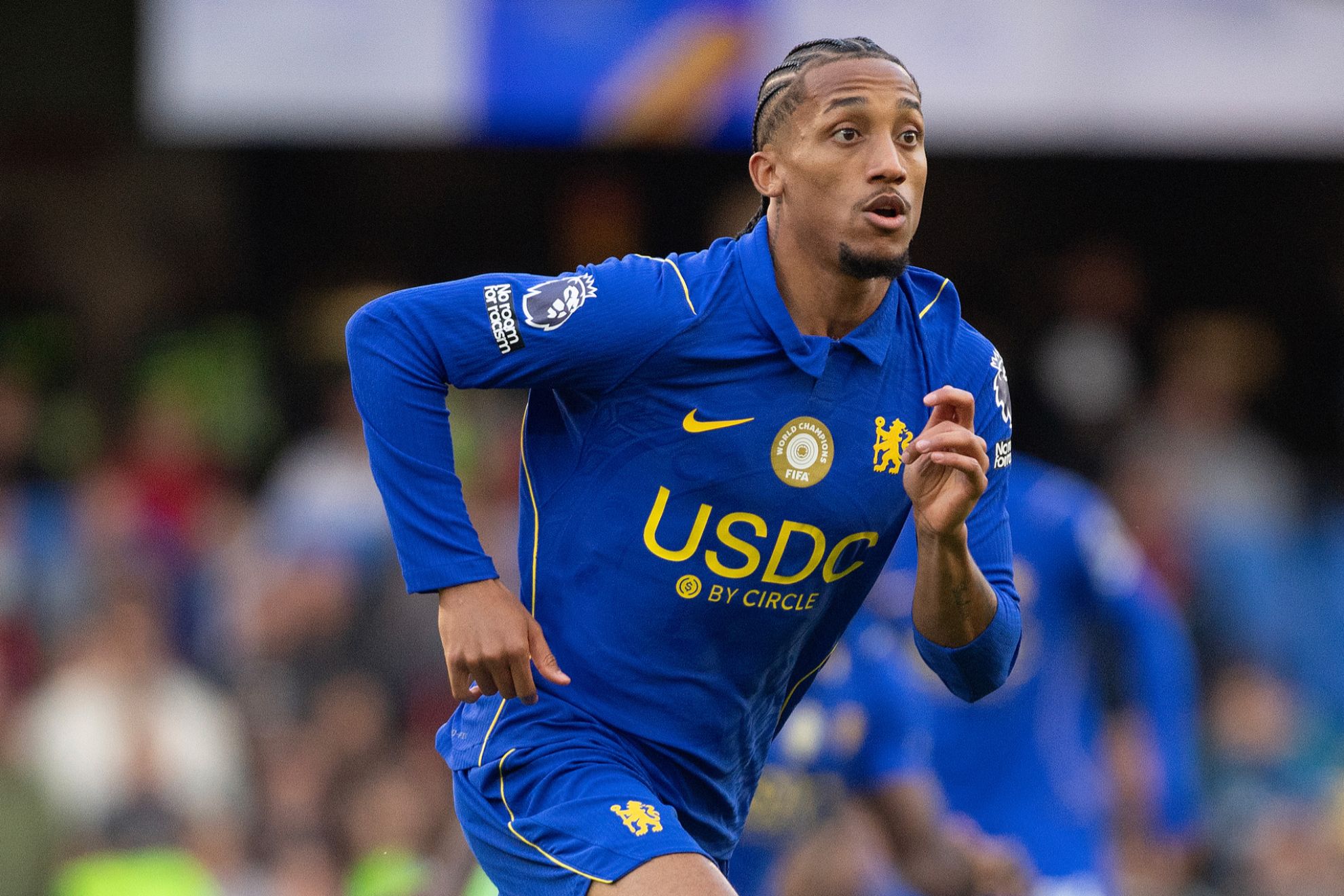 Joao Pedro, durante un partido con el Chelsea