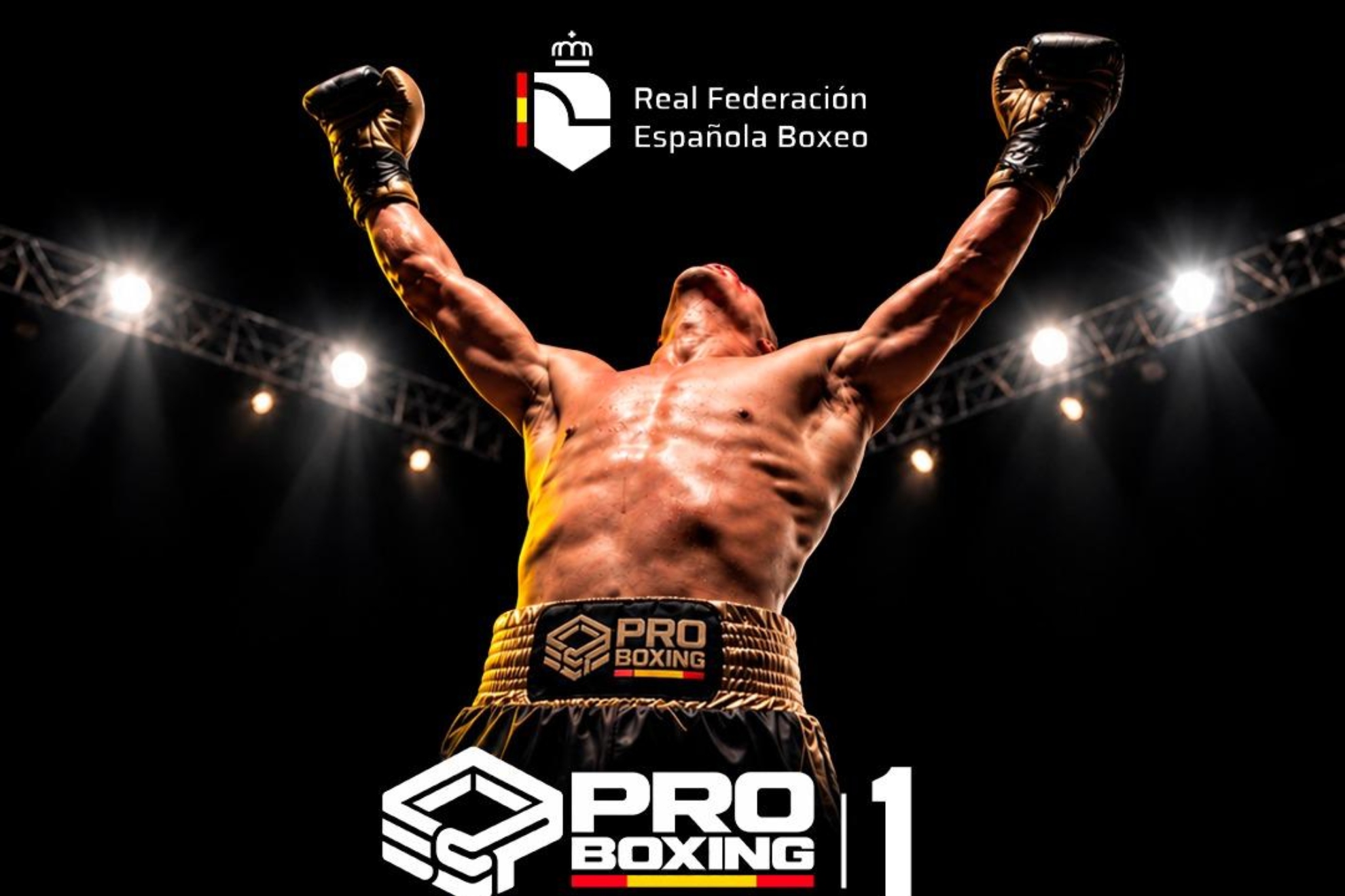 Cartel promocional de Pro Boxing Spain 1.