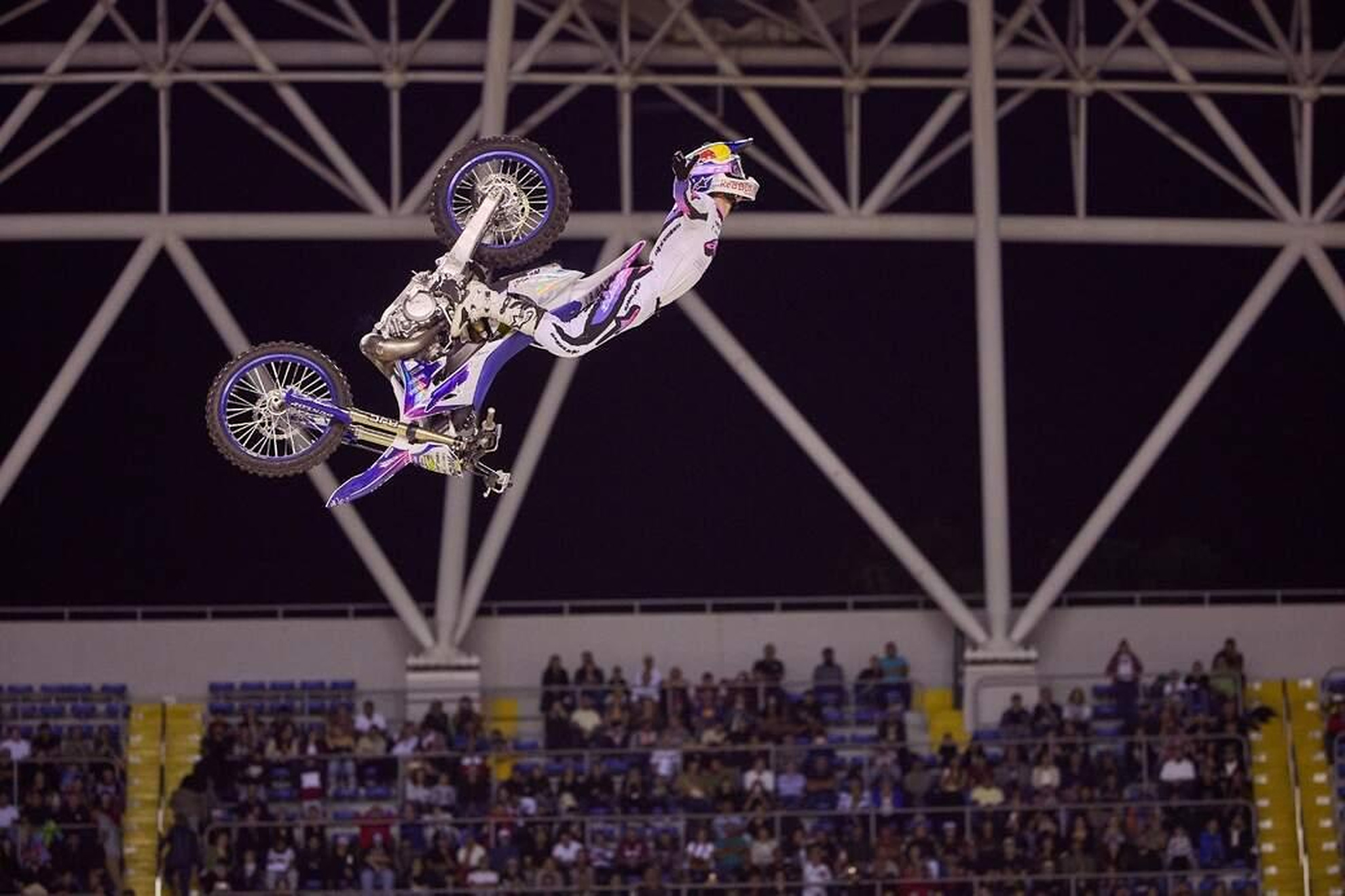 José "Mincha" Canosa durante la Copa del Mundo de FMX en Costa Rica. FIM