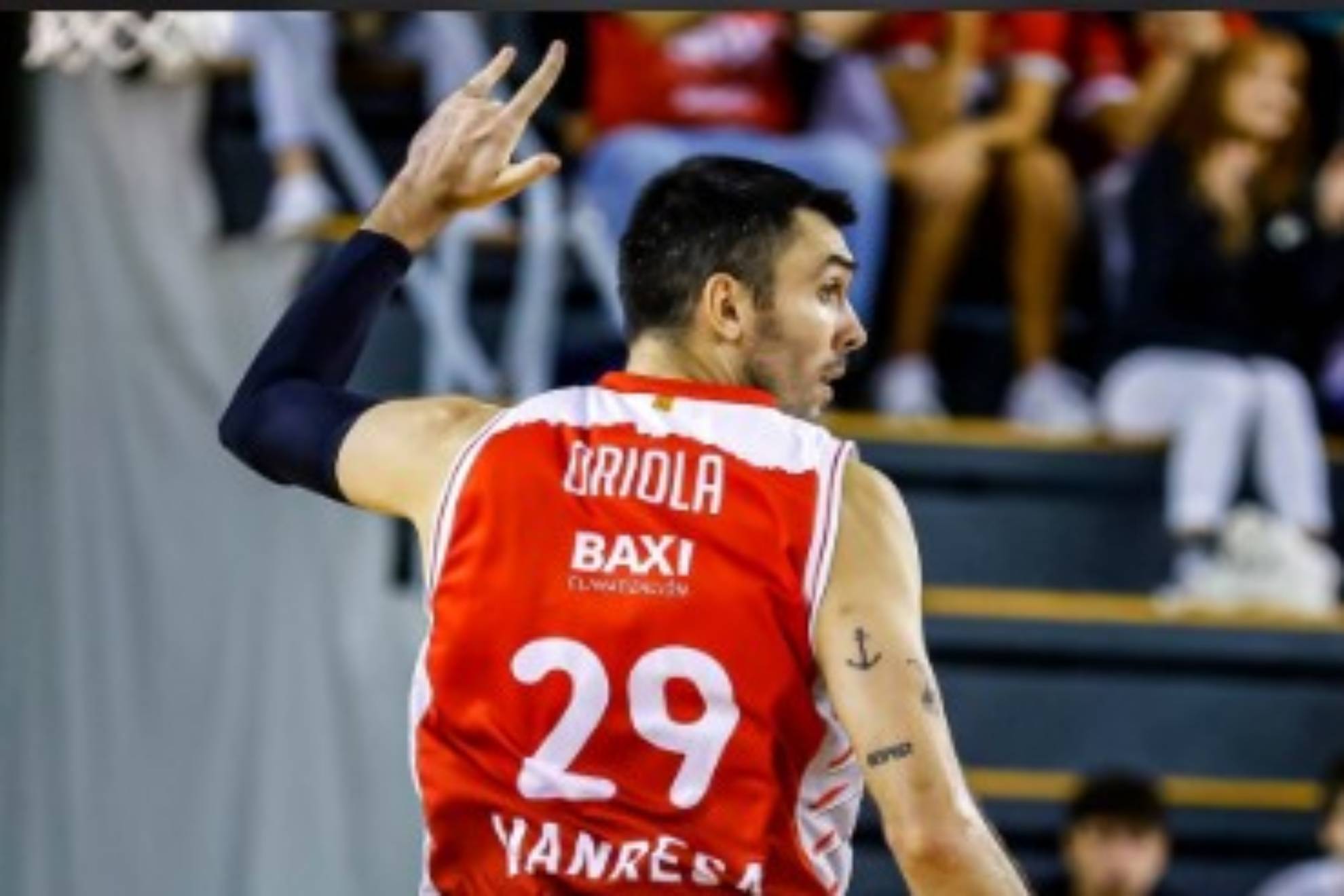 Pierre Oriola, jugador del Manresa. .