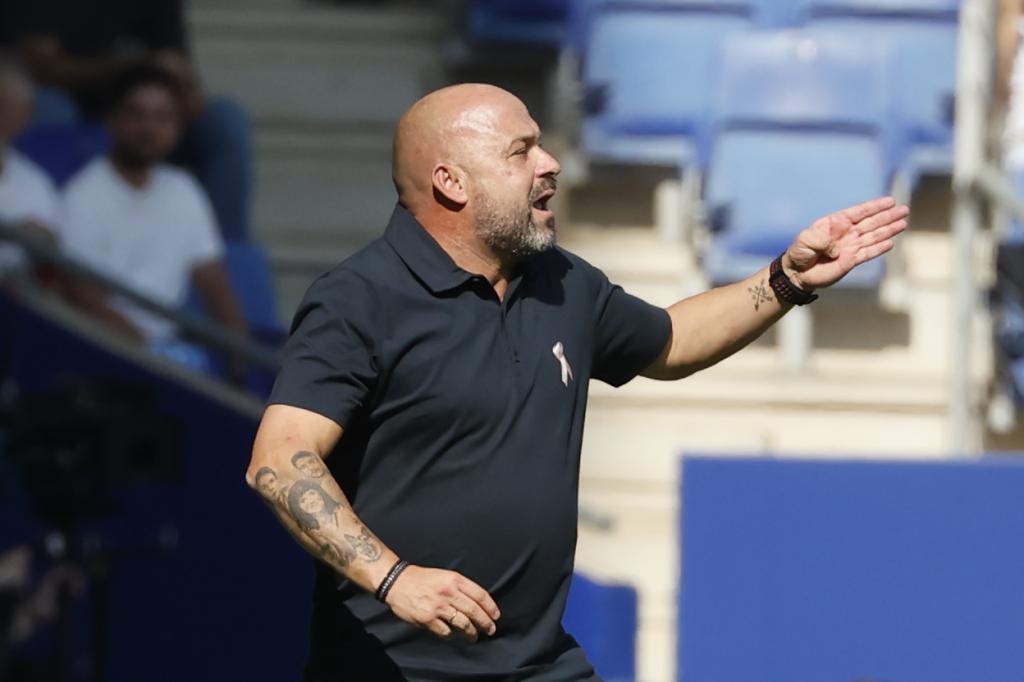Manolo González, ya ex técnico del Espanyol