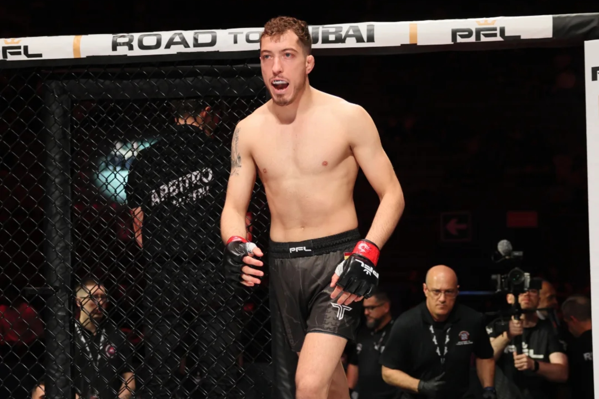Mattia Giordano, en PFL. PFL.