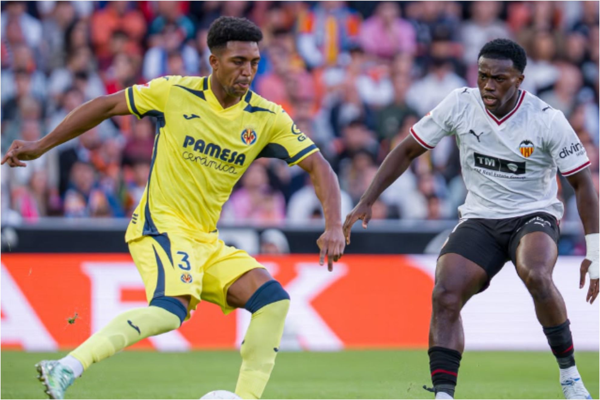 Freeman, ante el Valencia.